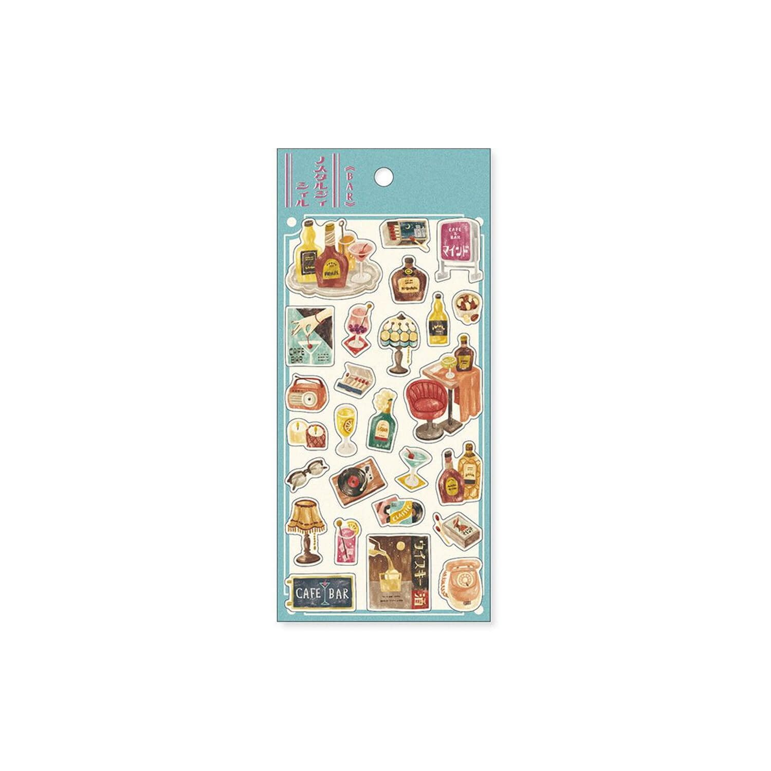 Mind Wave Nostalgie Sticker Sheet – Bar