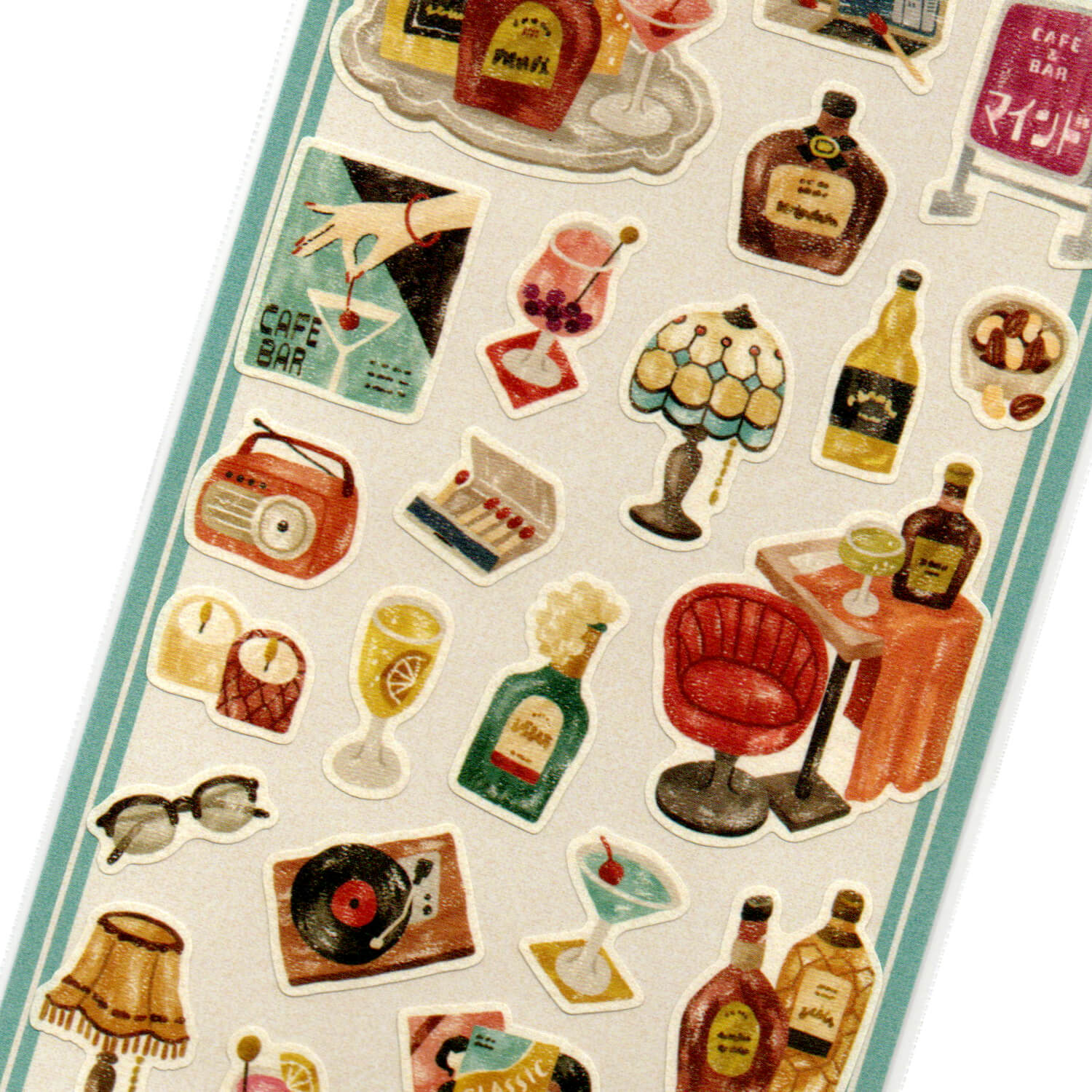 Mind Wave Nostalgie Sticker Sheet – Bar