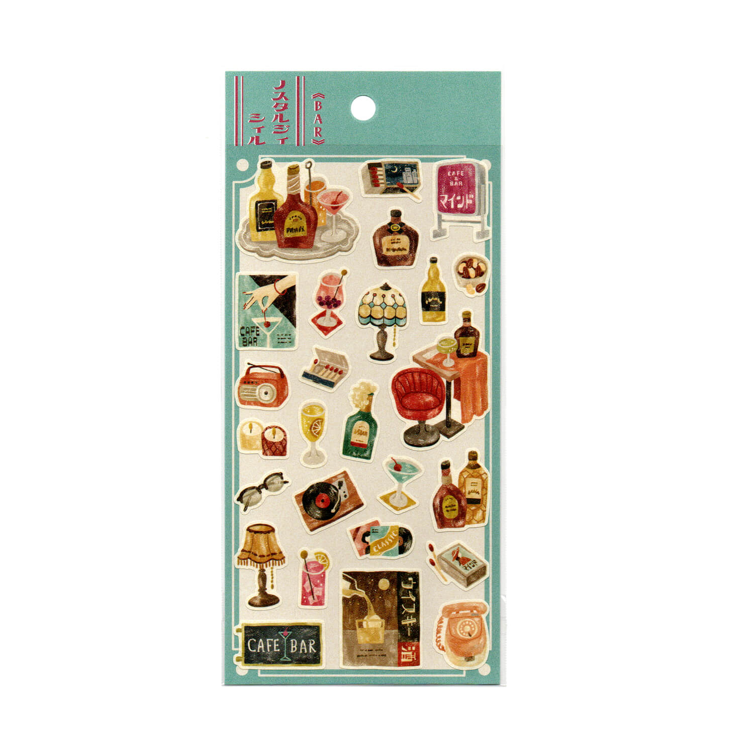 Mind Wave Nostalgie Sticker Sheet – Bar