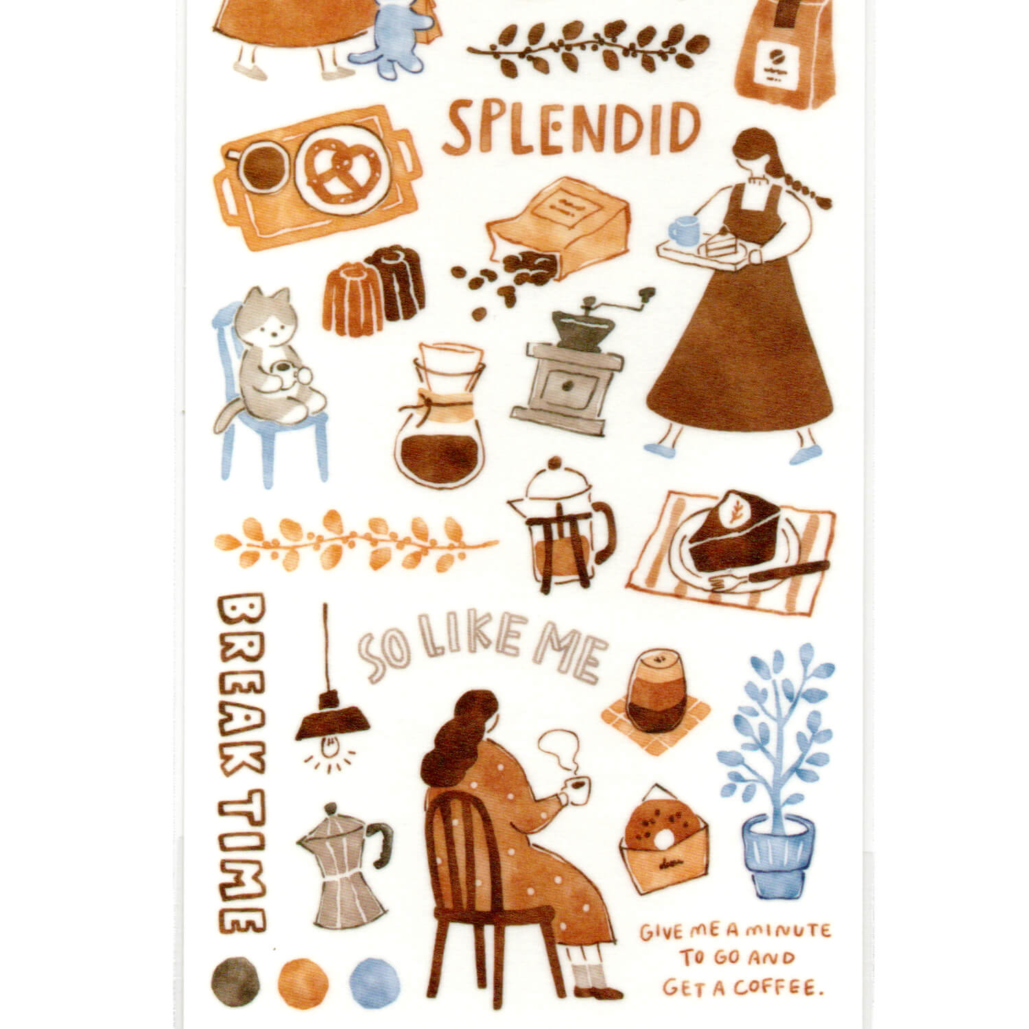 Mind Wave Play Ink Sticker Sheet – Café Moments