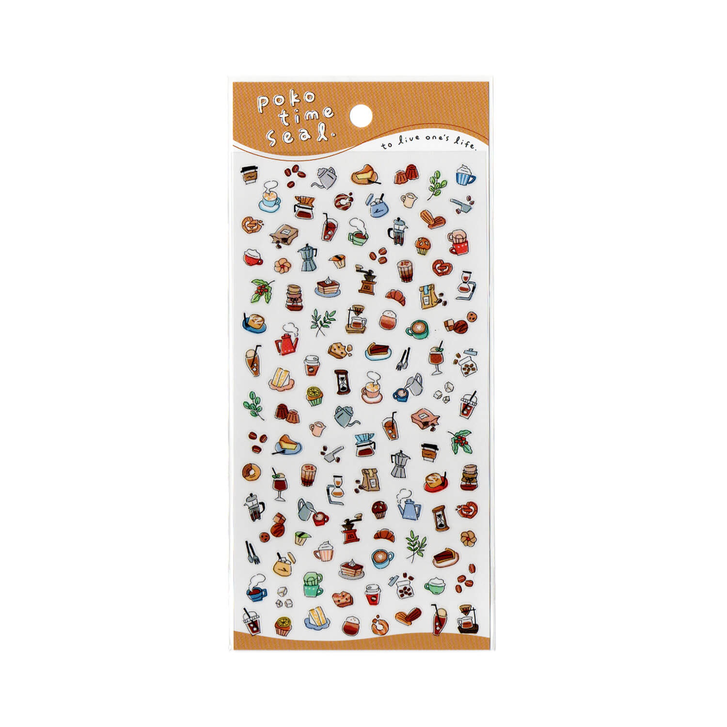 Mindwave Poko Time Sticker – Coffee