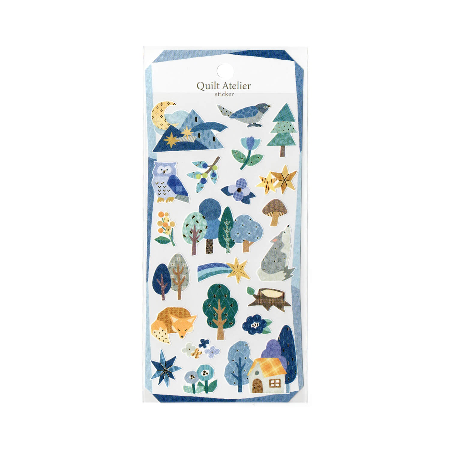 Mindwave Quilt Atelier Sticker – Starlit Forest