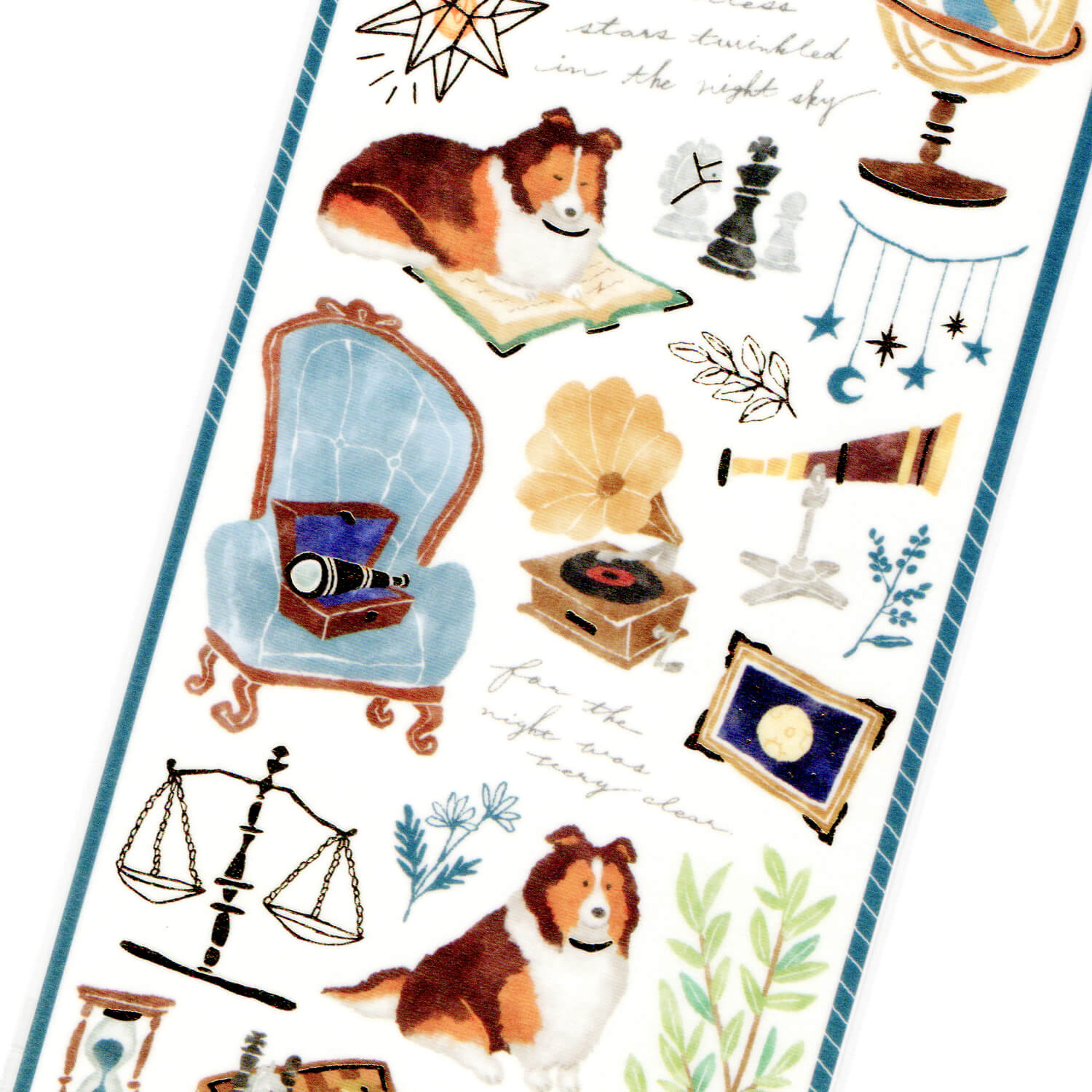 Mind Wave Snug Room Sticker Sheet – Astronomy