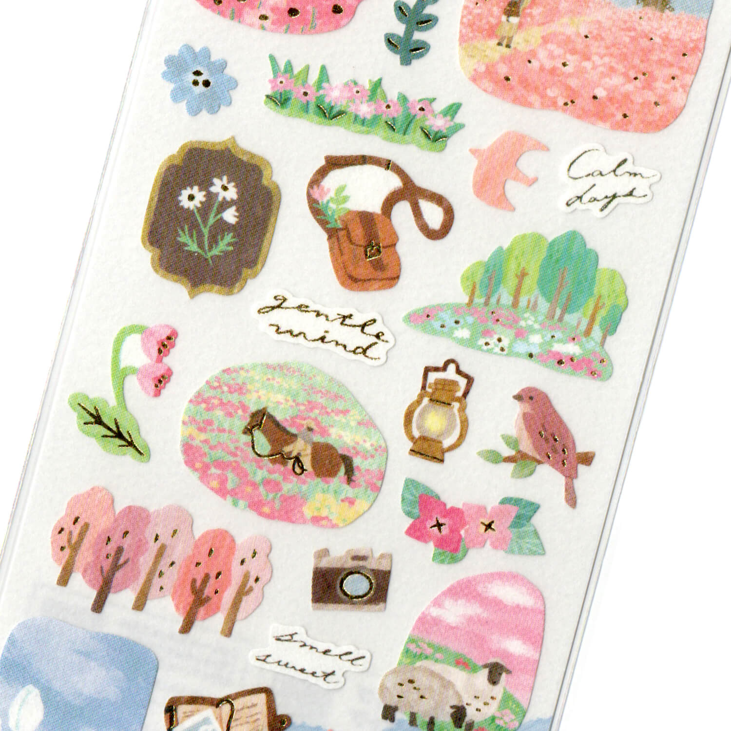 Mindwave Tabi Sticker – Flower Field Country