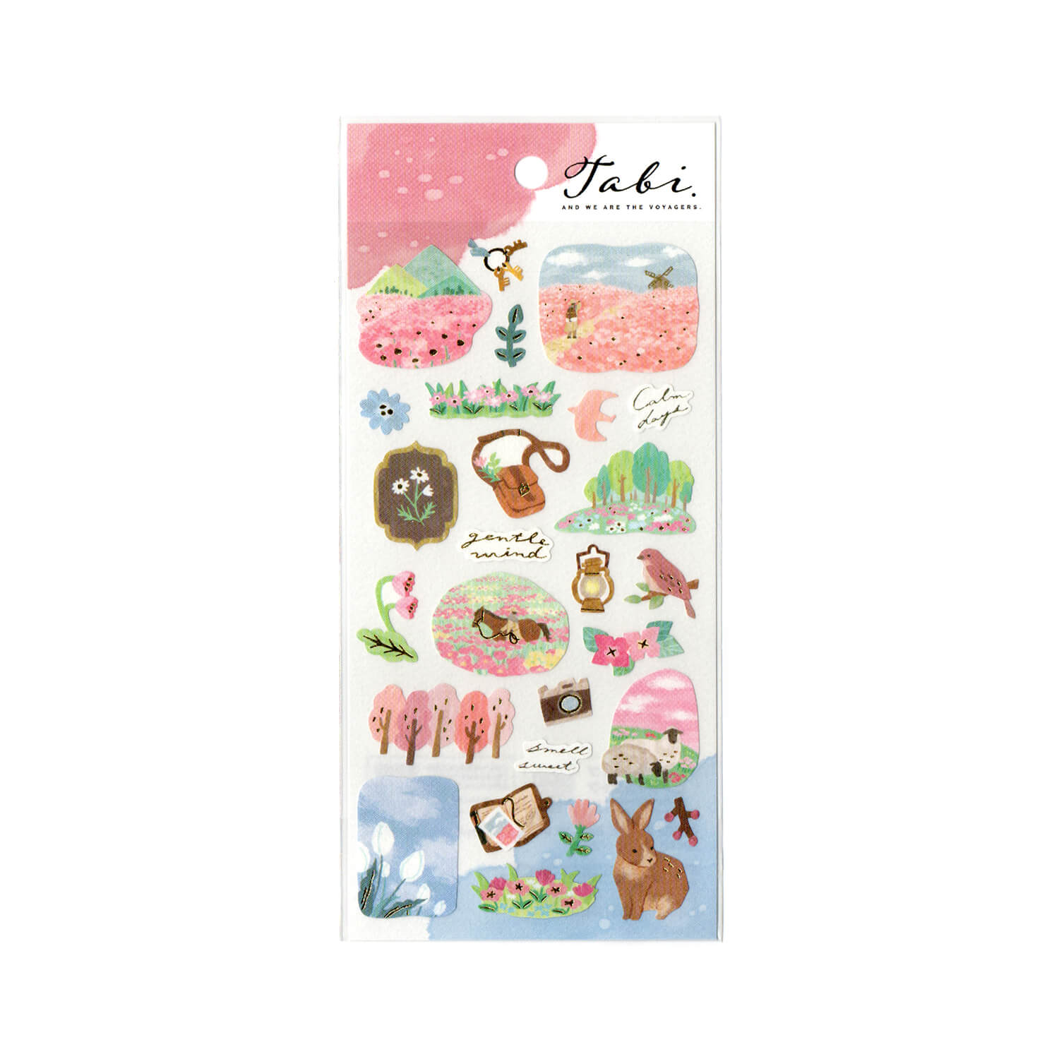 Mindwave Tabi Sticker – Flower Field Country