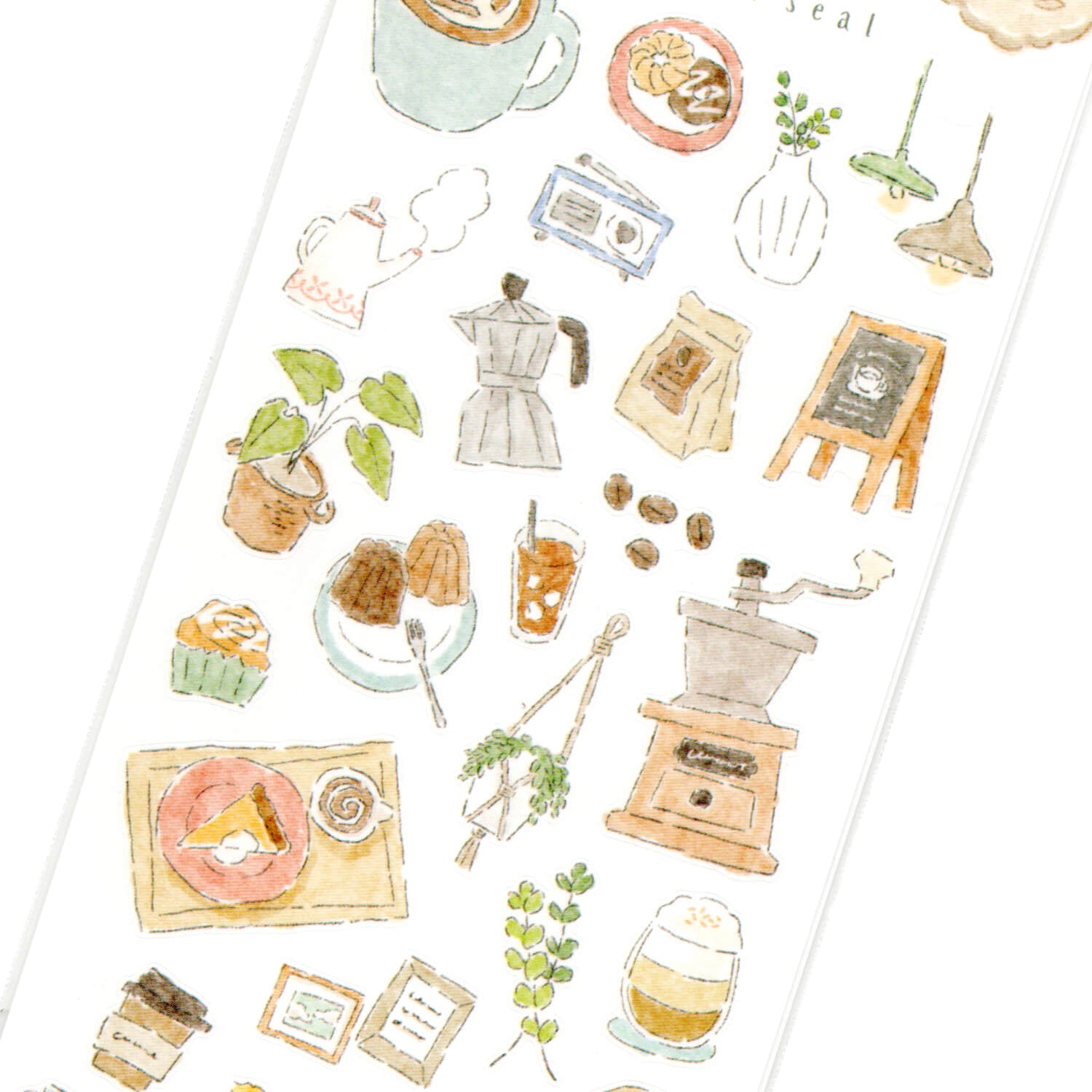 Mind Wave Utakata Sticker Sheet – Coffee