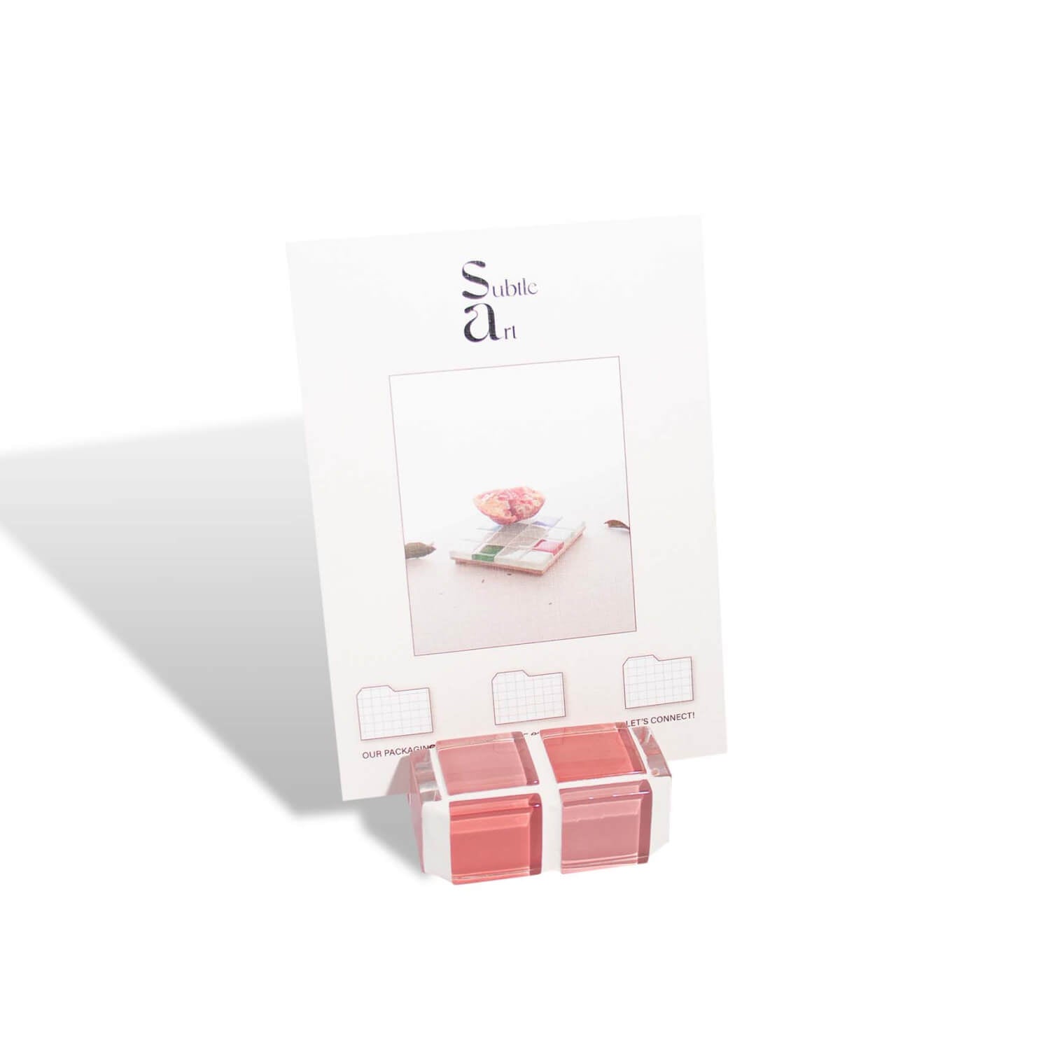 Mini Glass Tile Picture Stand