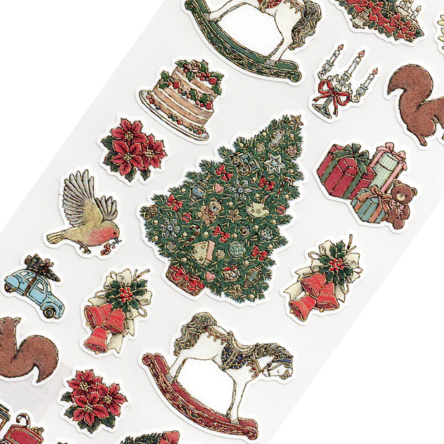 Mitsu Christmas Cotton Stickers