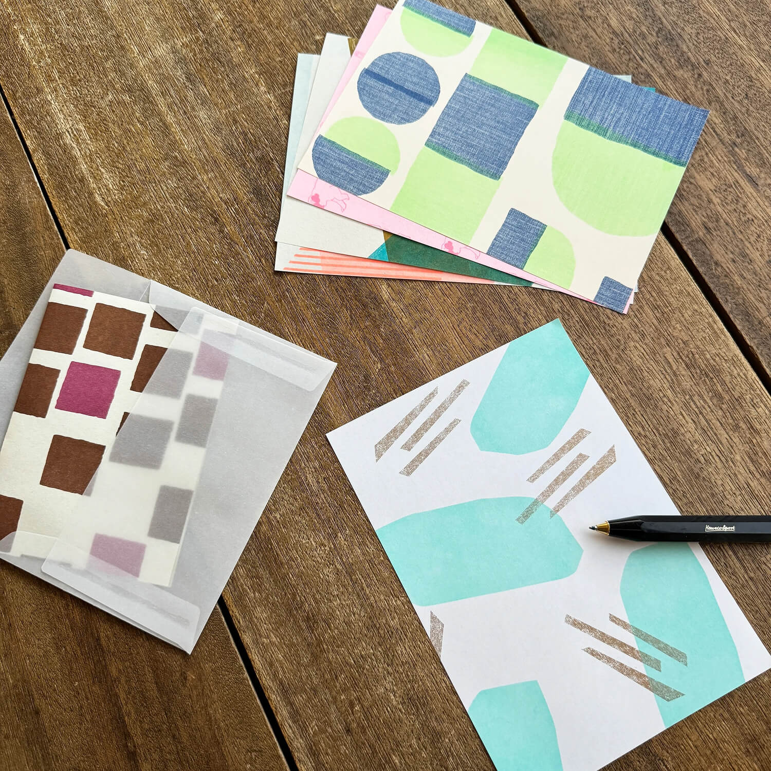 Mizushima Iroiro Memo Sheet Set – Assorted L Size