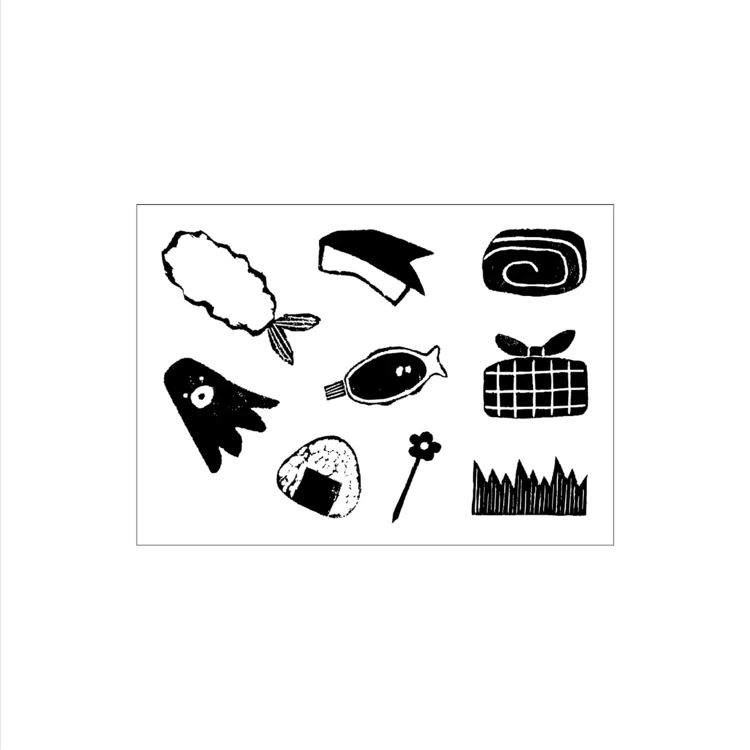 Mizushima Jizai Pocket Stamp Set – Bento