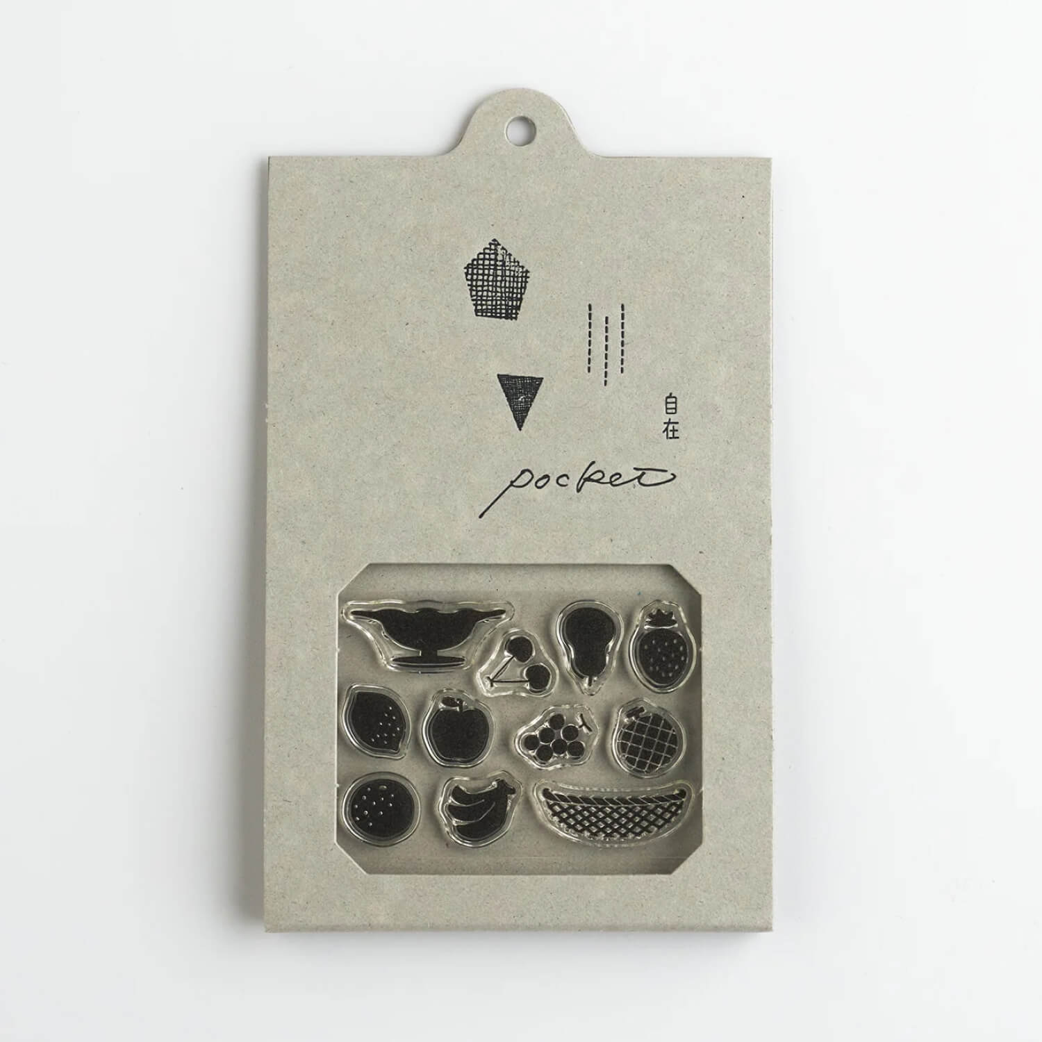 Mizushima Jizai Pocket Stamp Set – Fruit