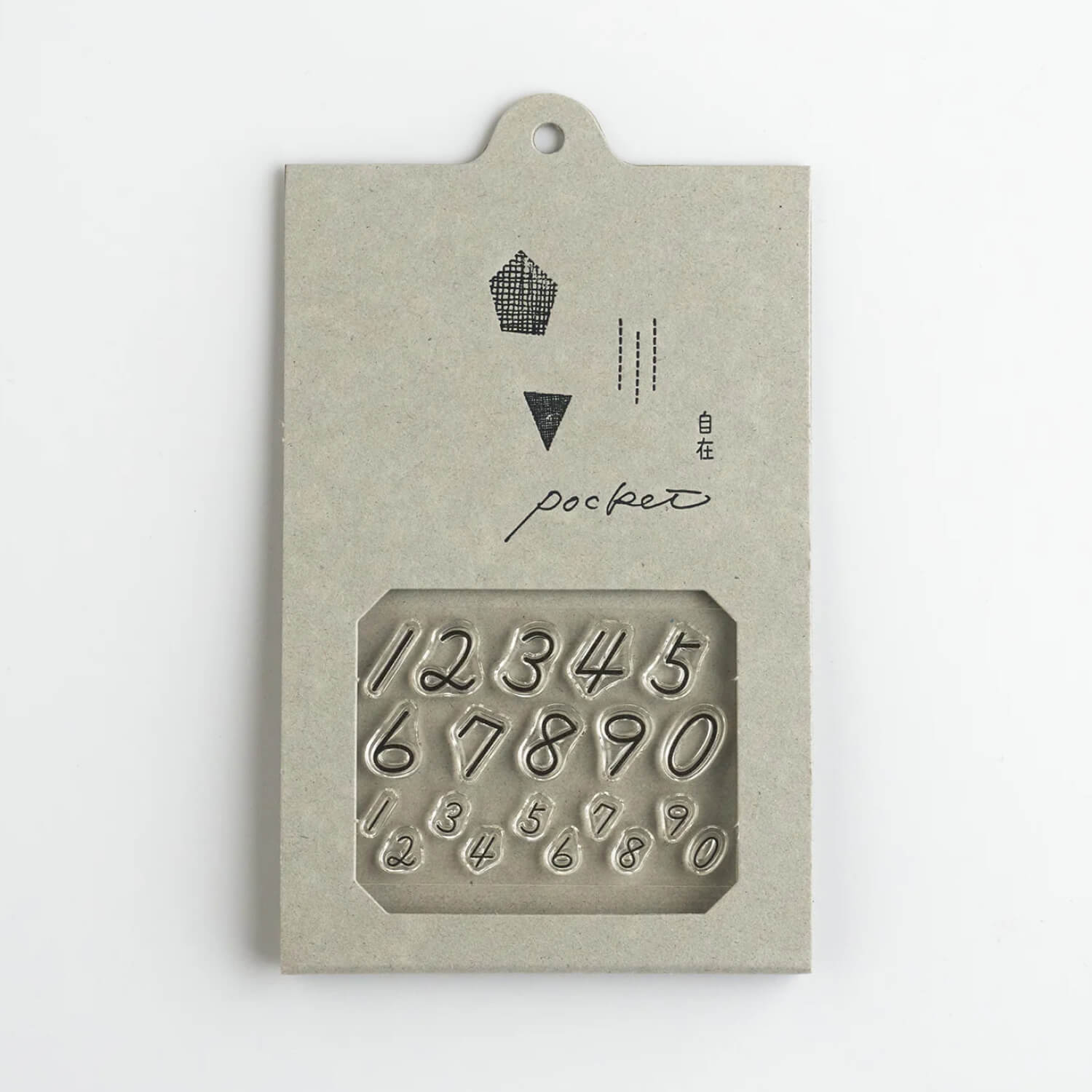 Mizushima Jizai Pocket Stamp Set – Number