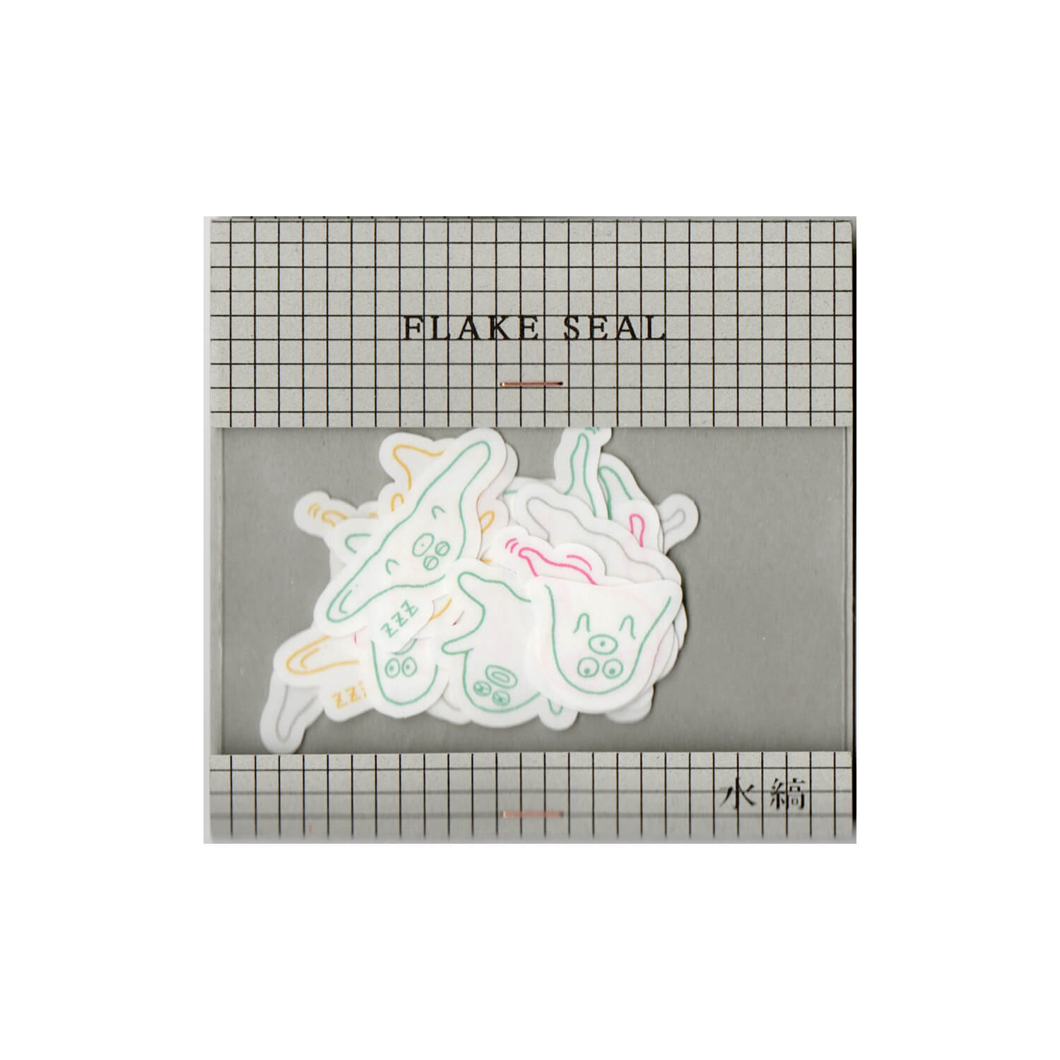 Mizushima x Keiko Shibata Flake Stickers – Ghost Parade
