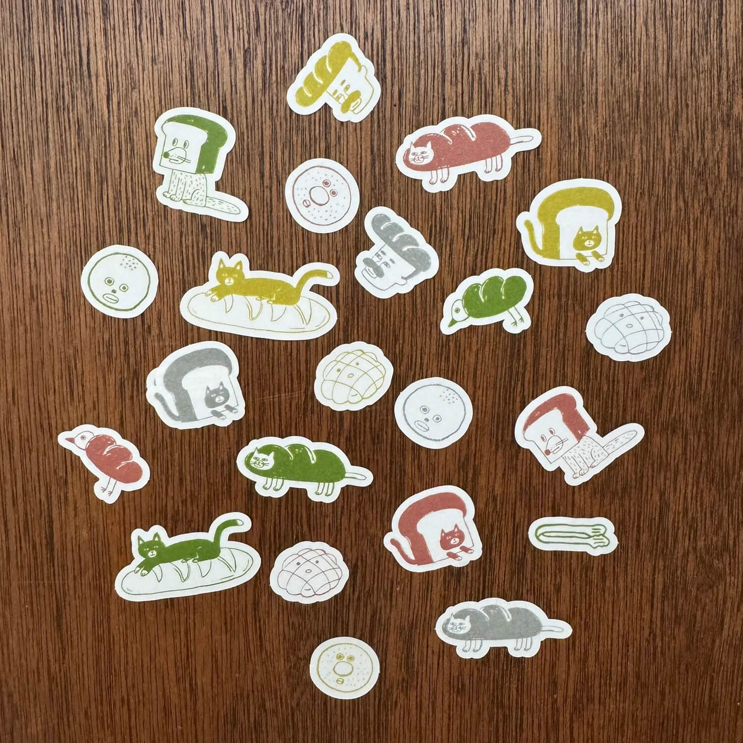 Mizushima x Keiko Shibata Flake Stickers – Pretend Bakery