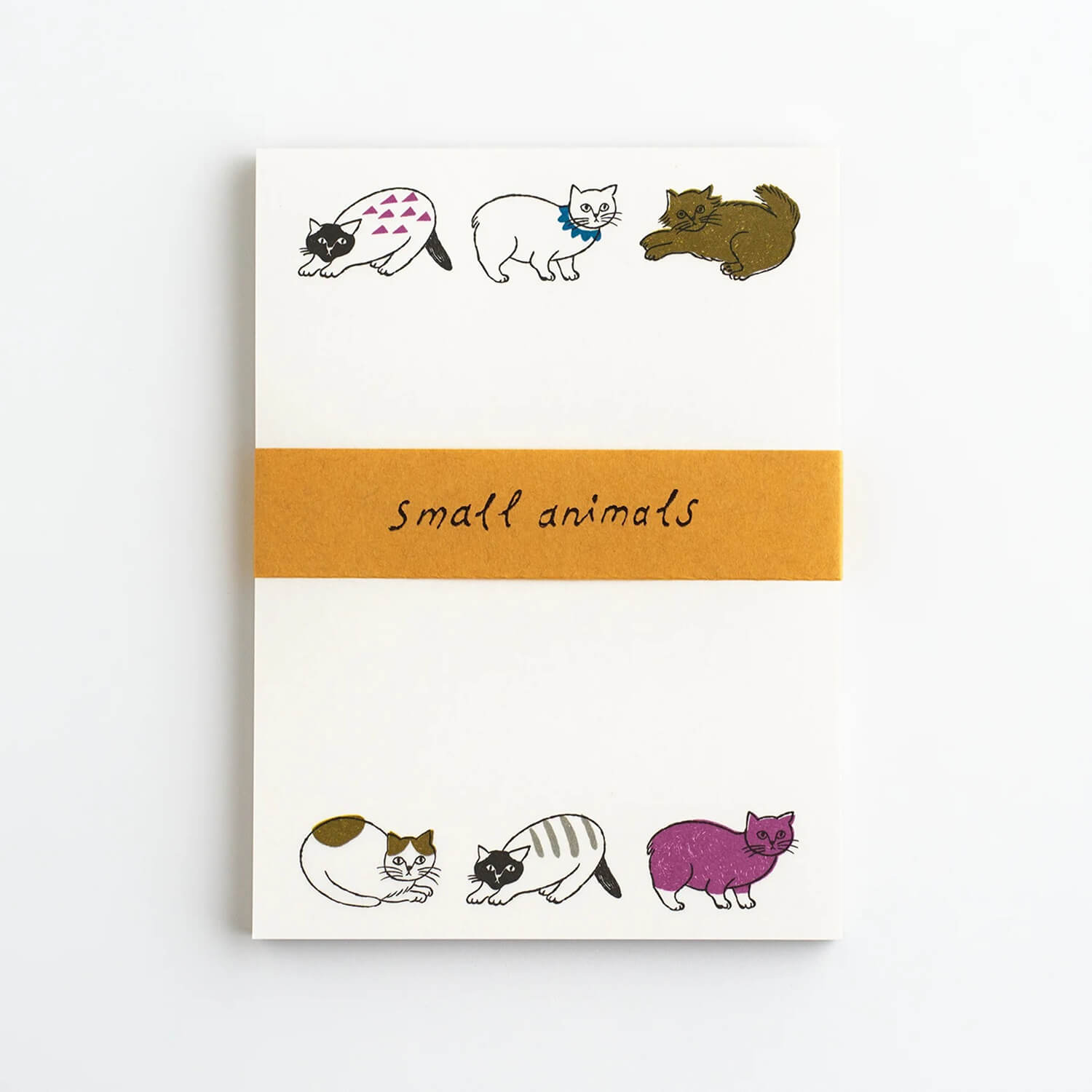 Mizushima x Miyuki Matsuo Memo Pad – Cats