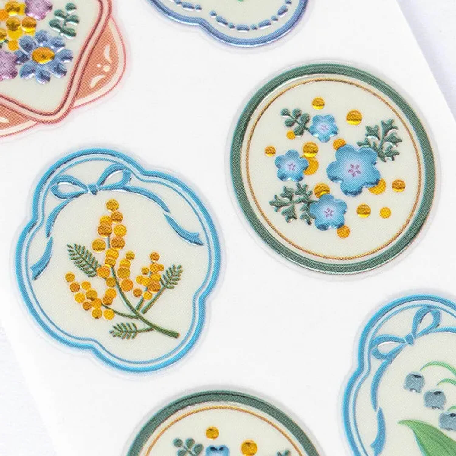 NB Bijou Sticker Sheet - Mimosa and Lily