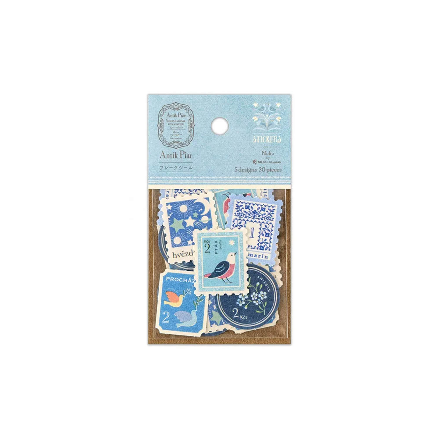 NB Flake Sticker – Antik Piac - Chelle (20 Pieces)