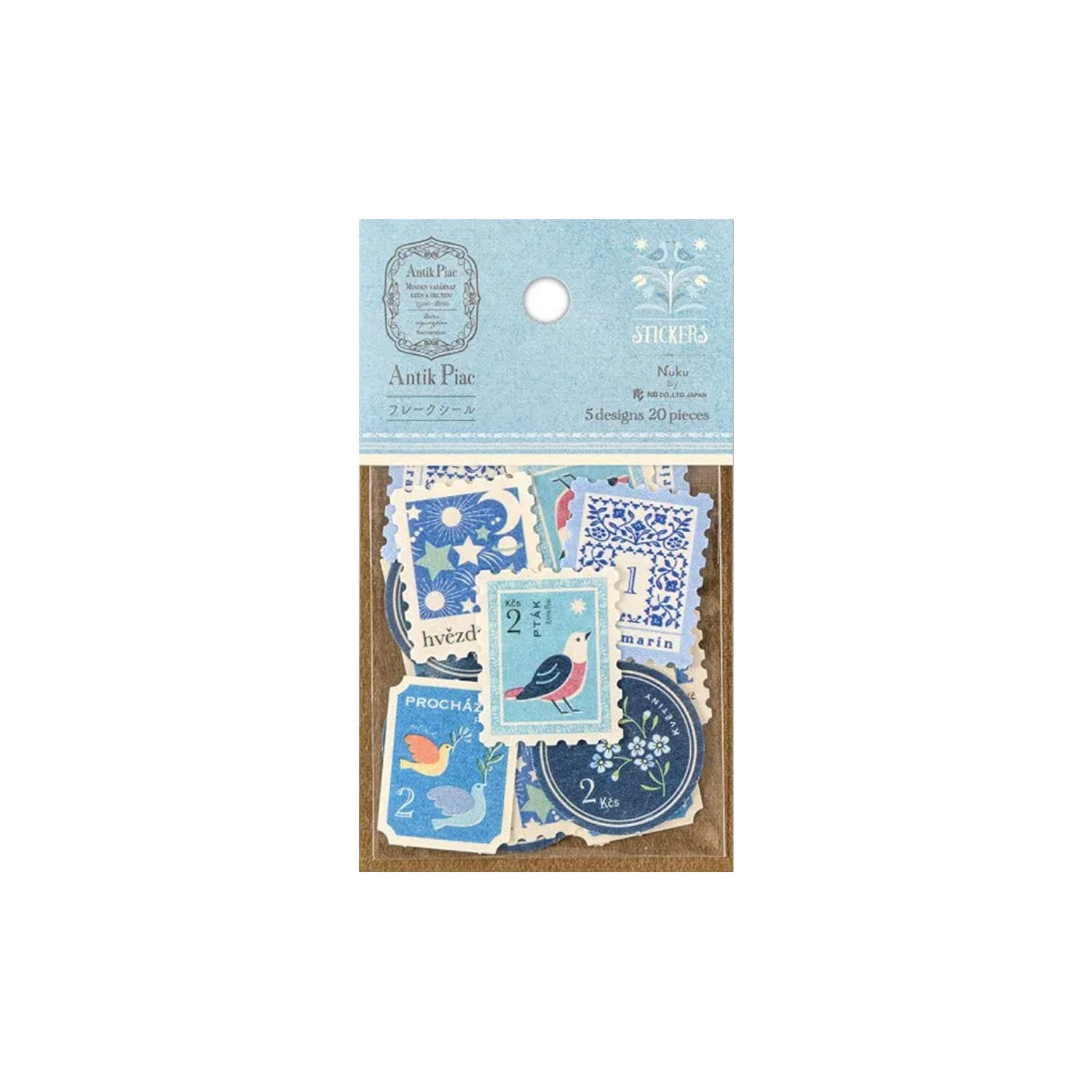 NB Flake Stickers – Antique Cher