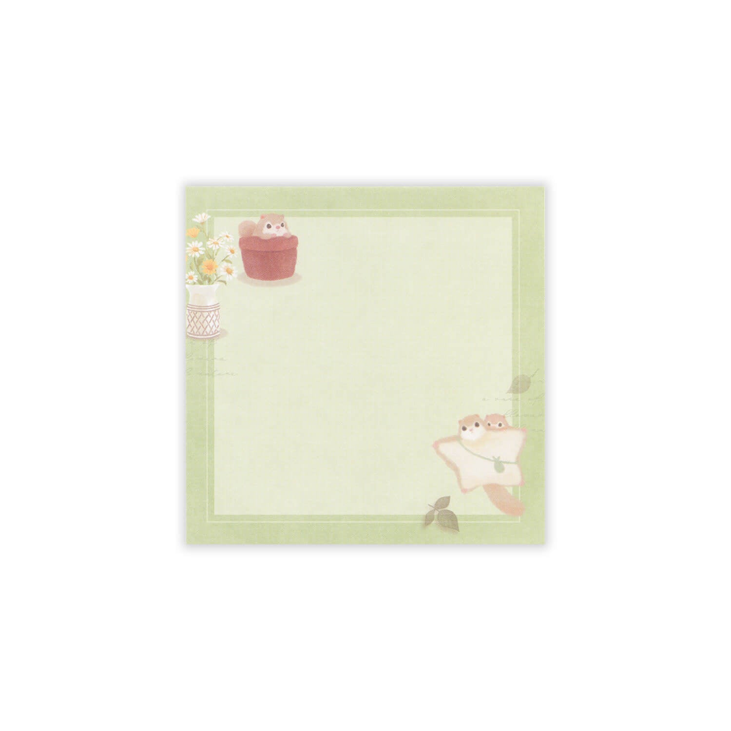 NB Mattari Animals Memo Pad – Flying Squirrel