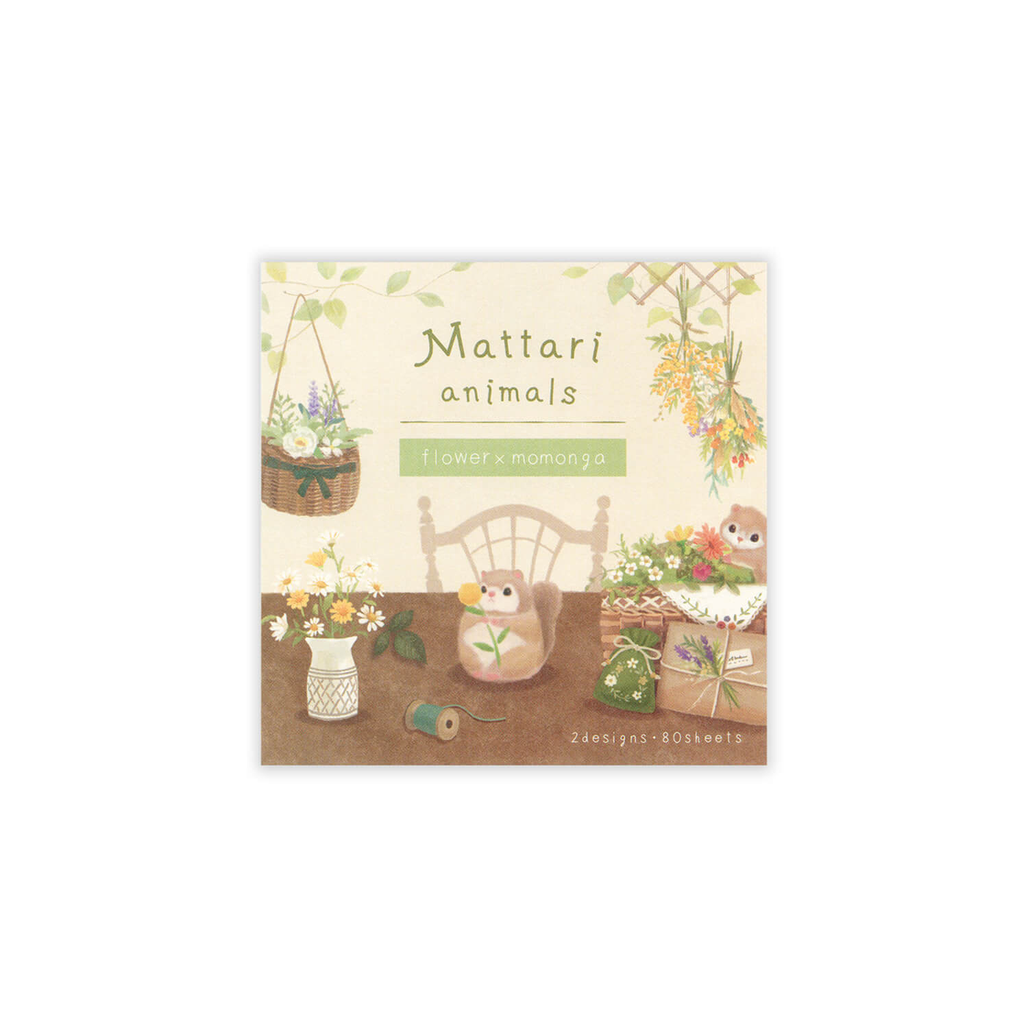 NB Mattari Animals Memo Pad – Flying Squirrel