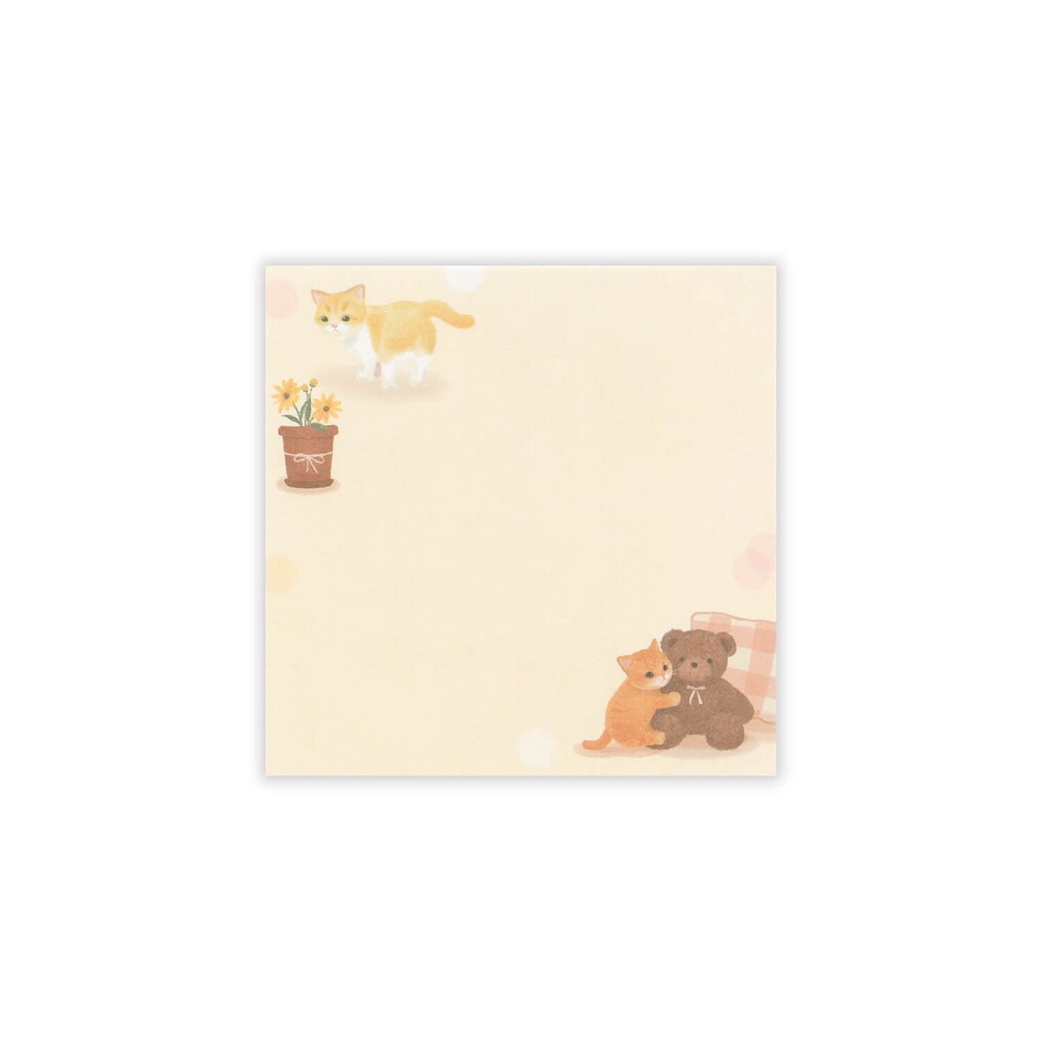 NB Mattari Animals Memo Pad – Kitten