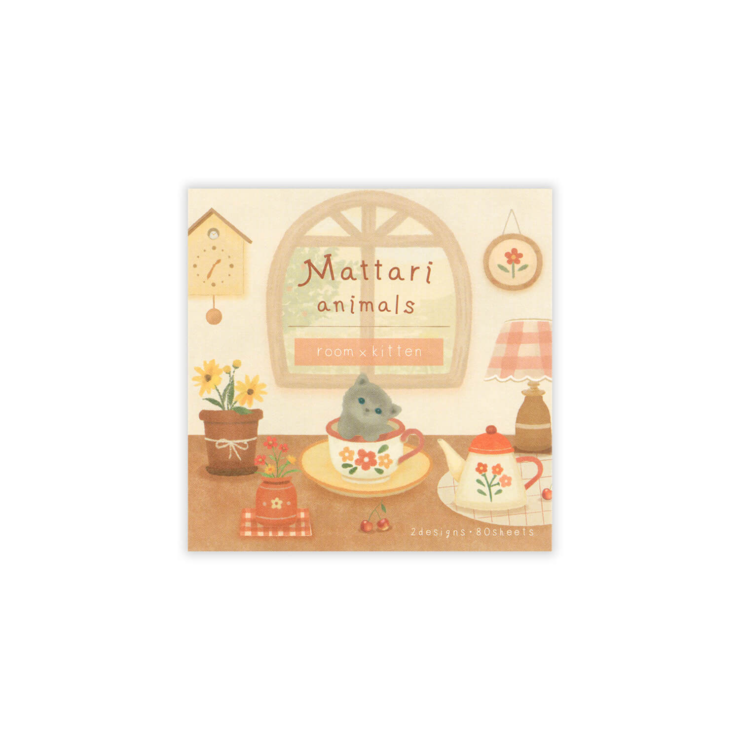 NB Mattari Animals Memo Pad – Kitten