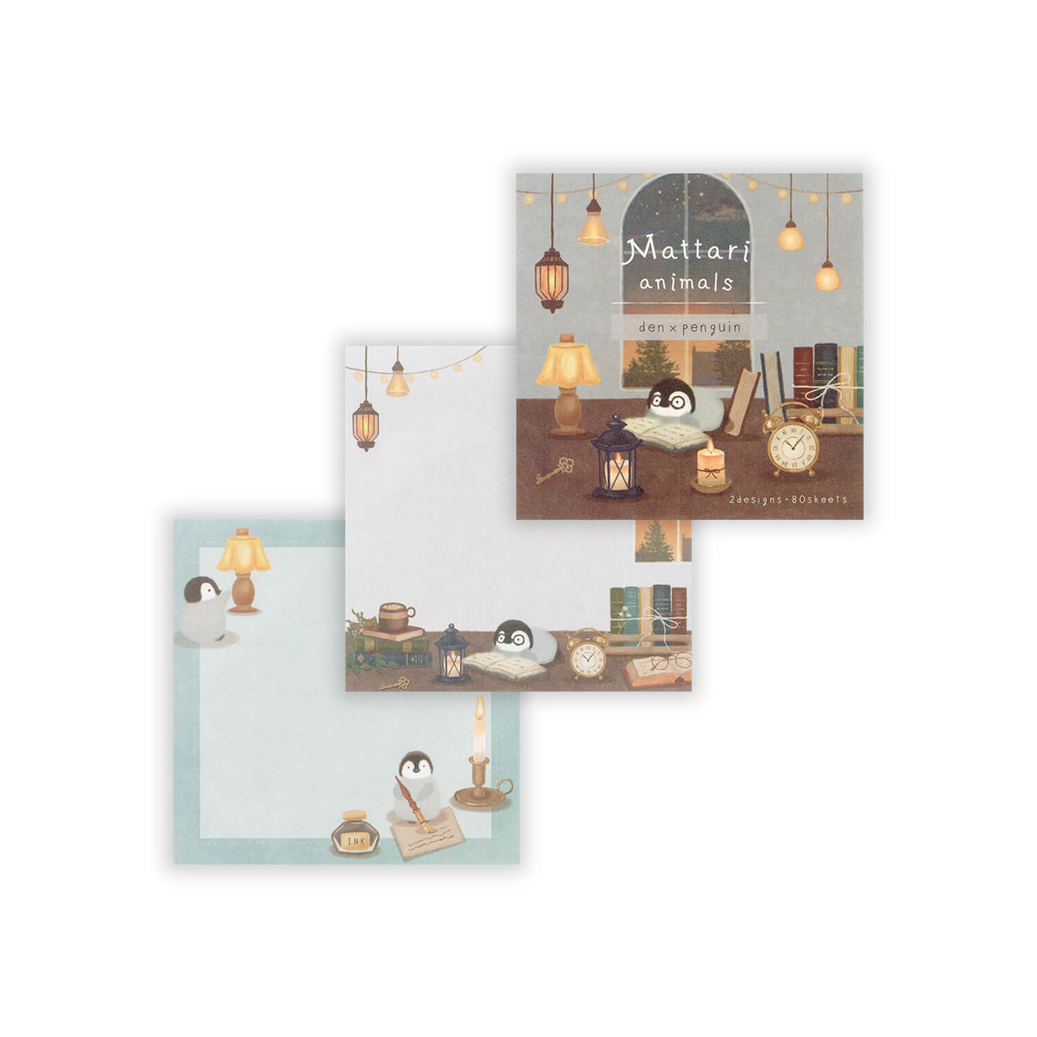 NB Mattari Animals Memo Pad – Penguin