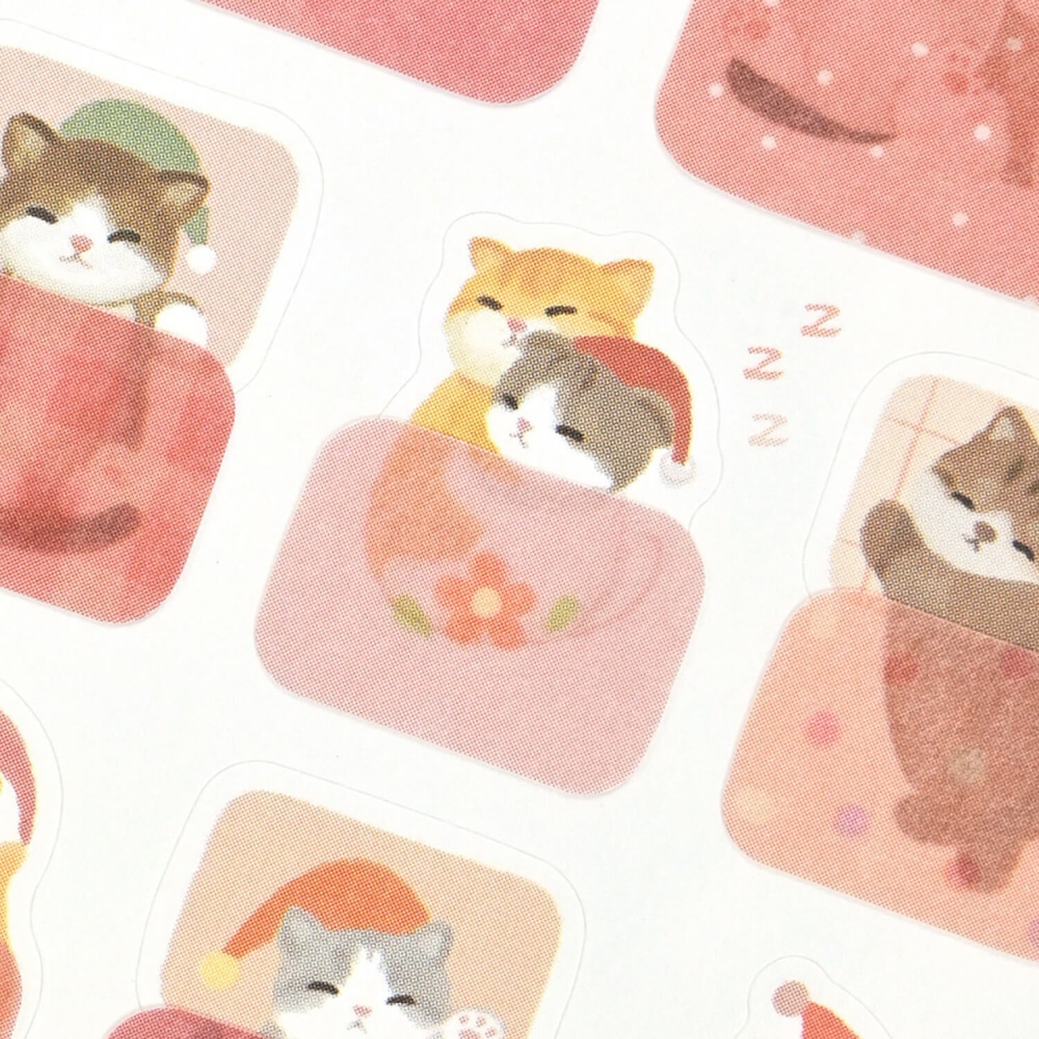 NB Mattari Animals Sticker Set – Mellow Animals Night – Kitten