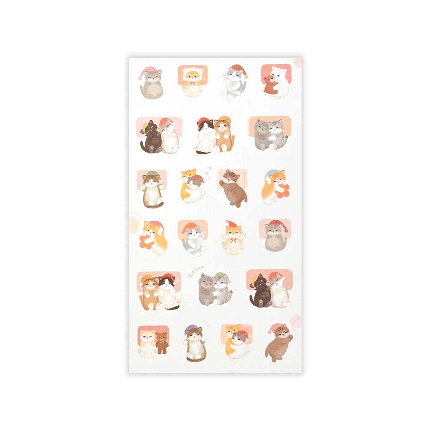 NB Mattari Animals Sticker Set – Mellow Animals Night – Kitten