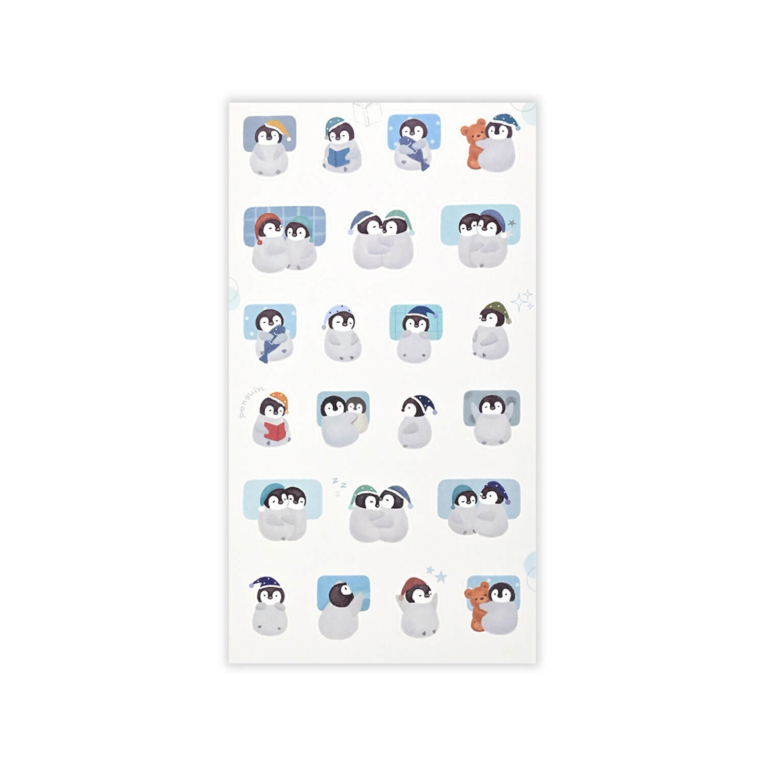 NB Mattari Animals Sticker Set – Mellow Animals Night – Penguin
