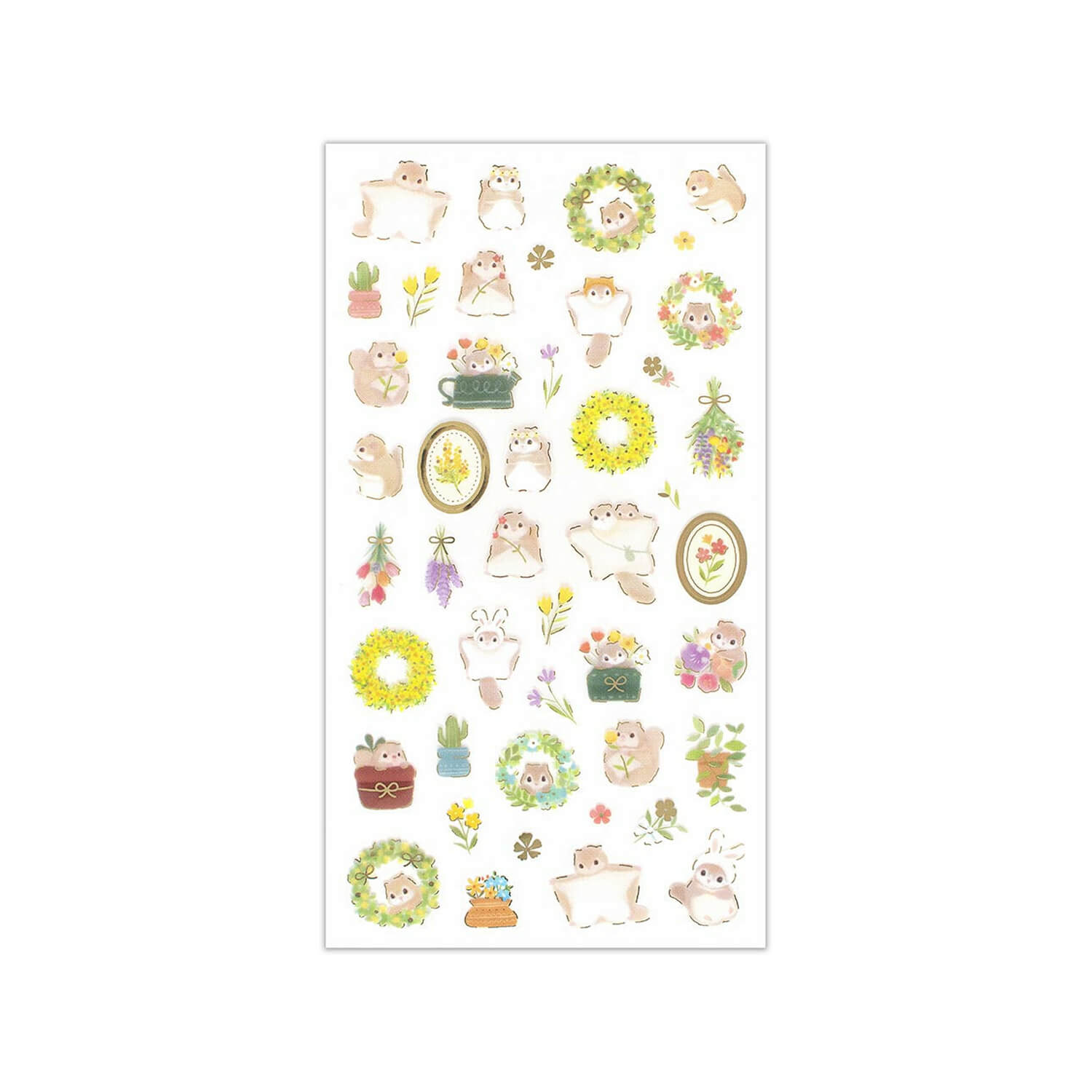 NB Mattari Animals Sticker Sheet – Chill Flying Squirrel