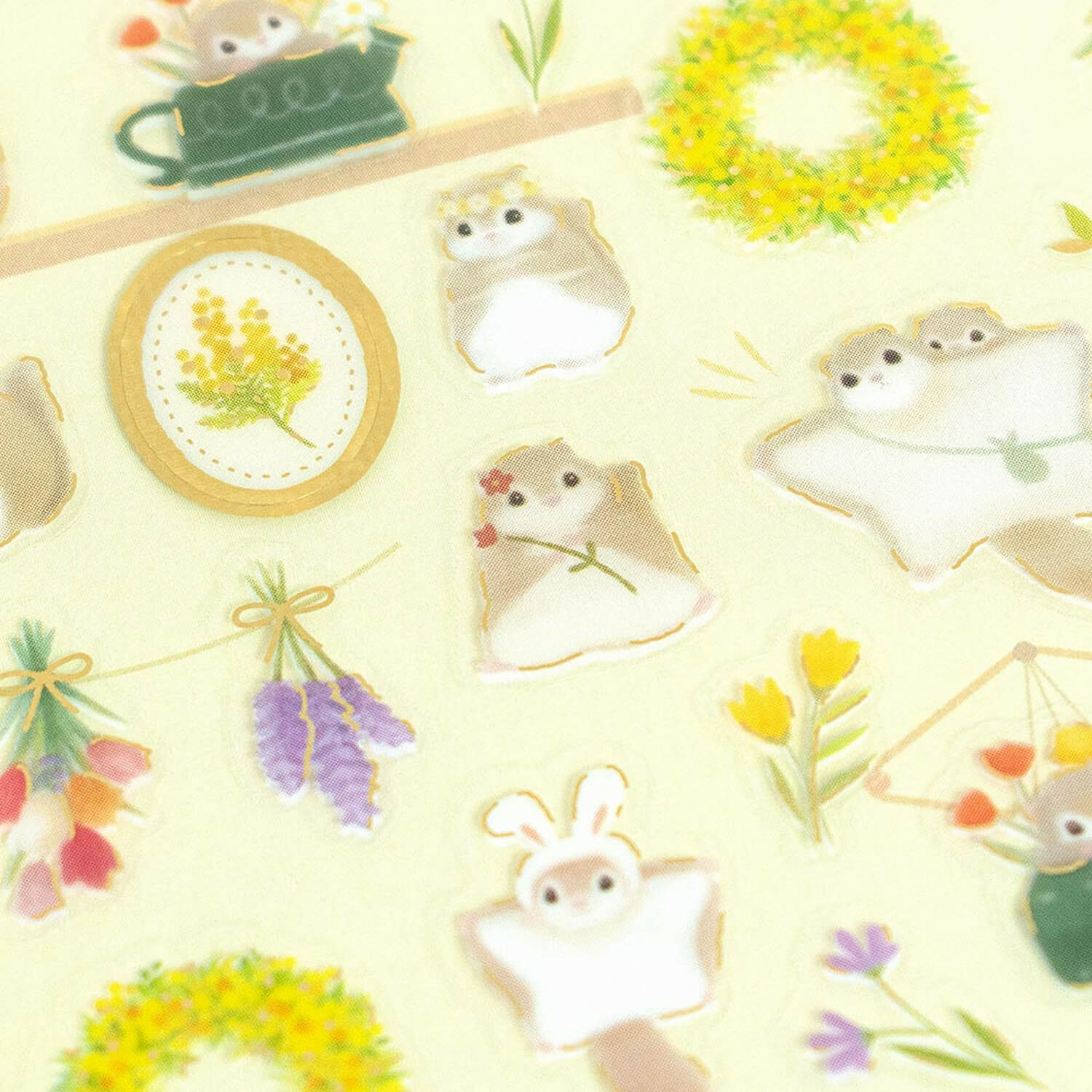 NB Mattari Animals Sticker Sheet – Chill Flying Squirrel