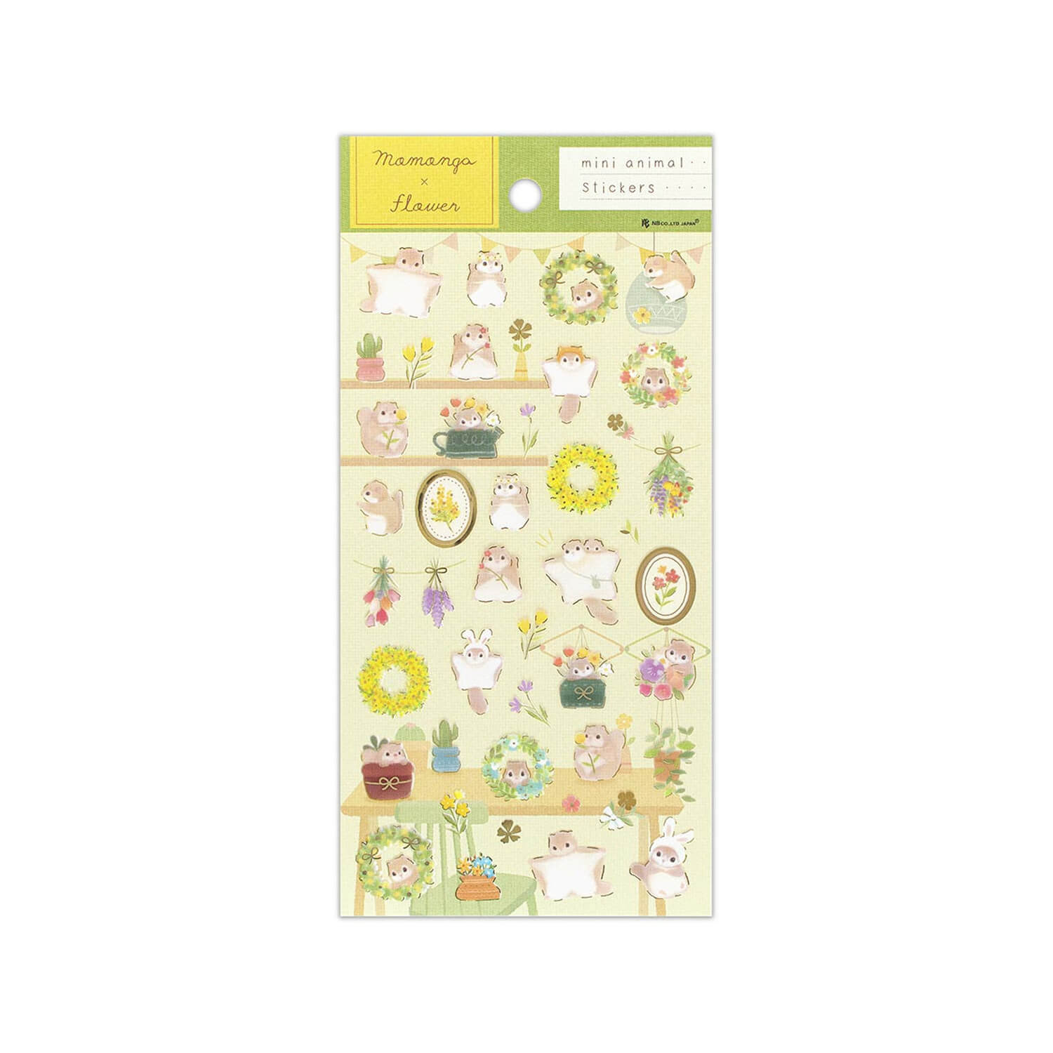 NB Mattari Animals Sticker Sheet – Chill Flying Squirrel