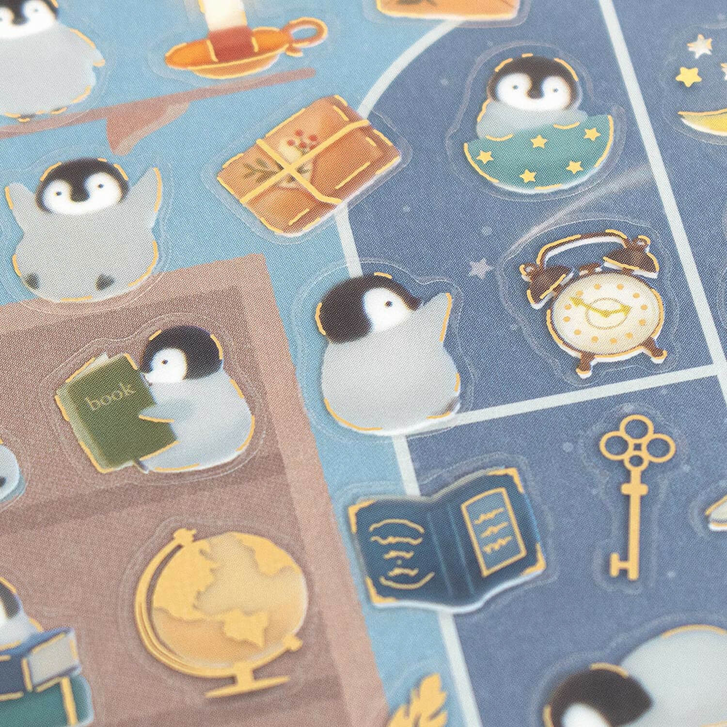 NB Mattari Animals Sticker Sheet – Chill Penguin