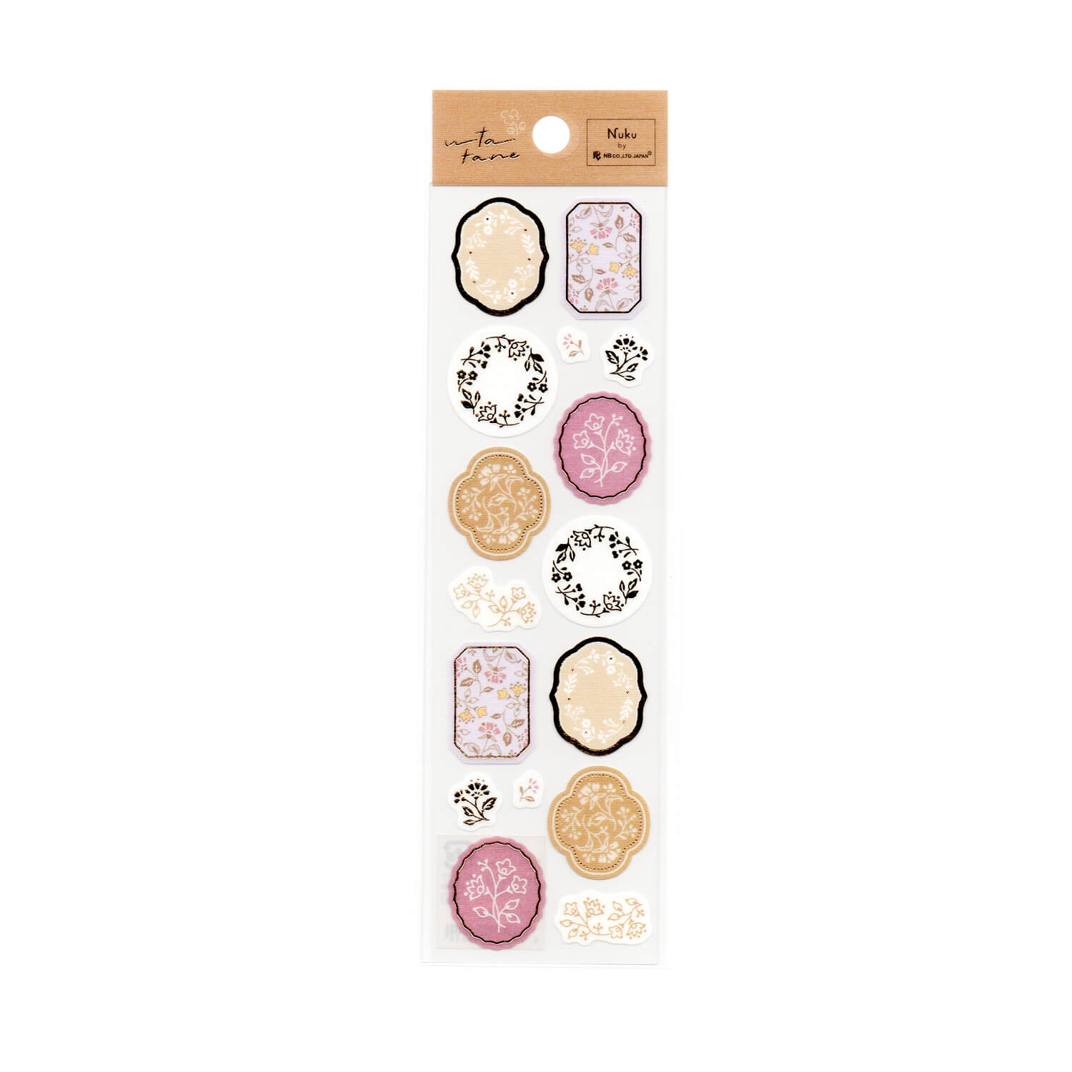NB Sticker Sheet – Utatane - Sarasa