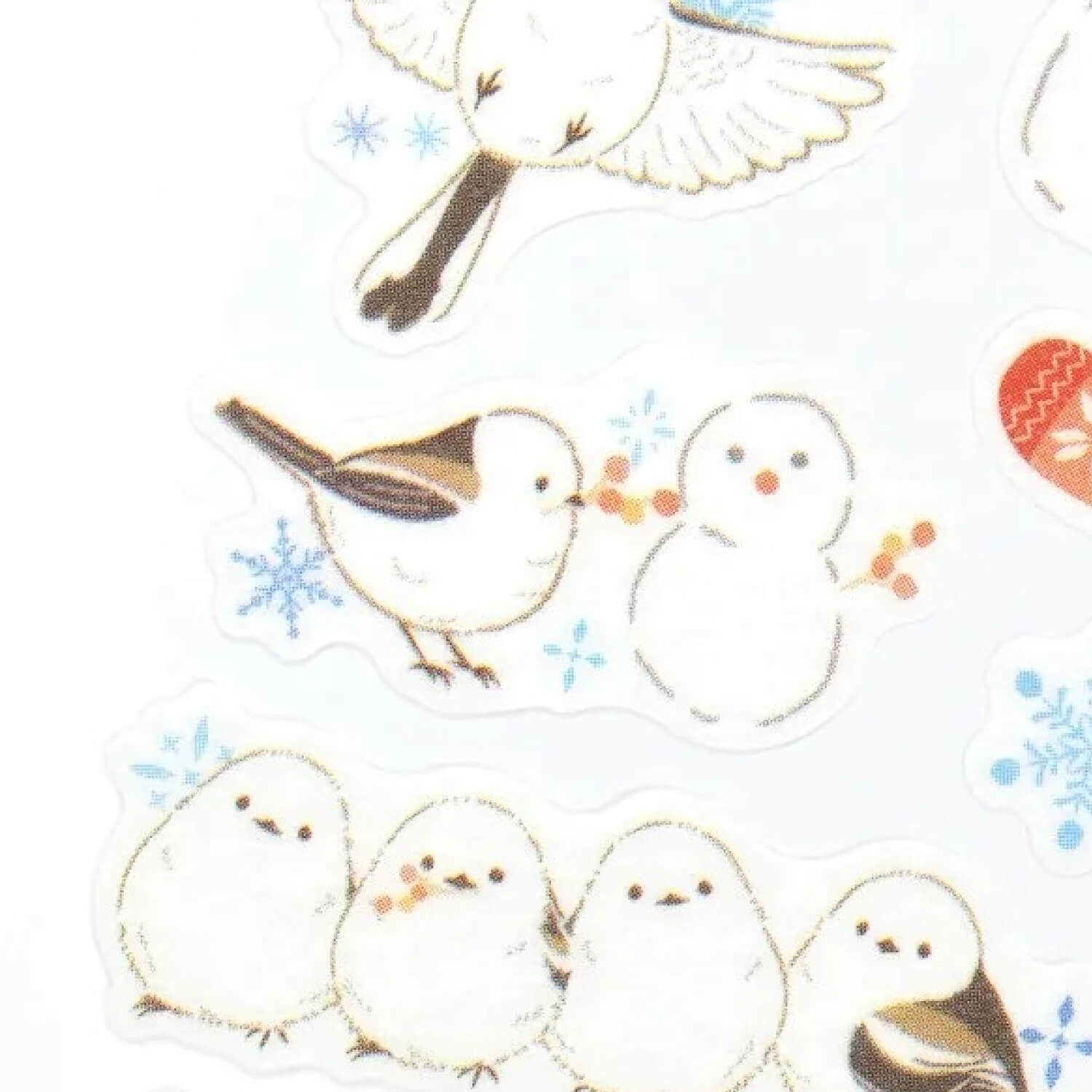 NB Washi Stickers – Chirping Birds at Play