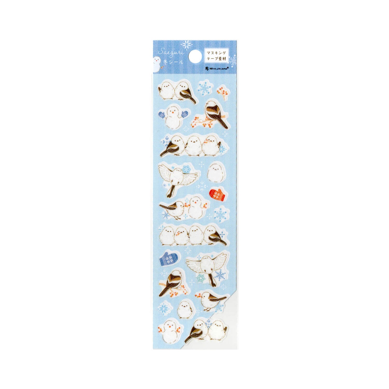 NB Washi Stickers – Chirping Birds at Play