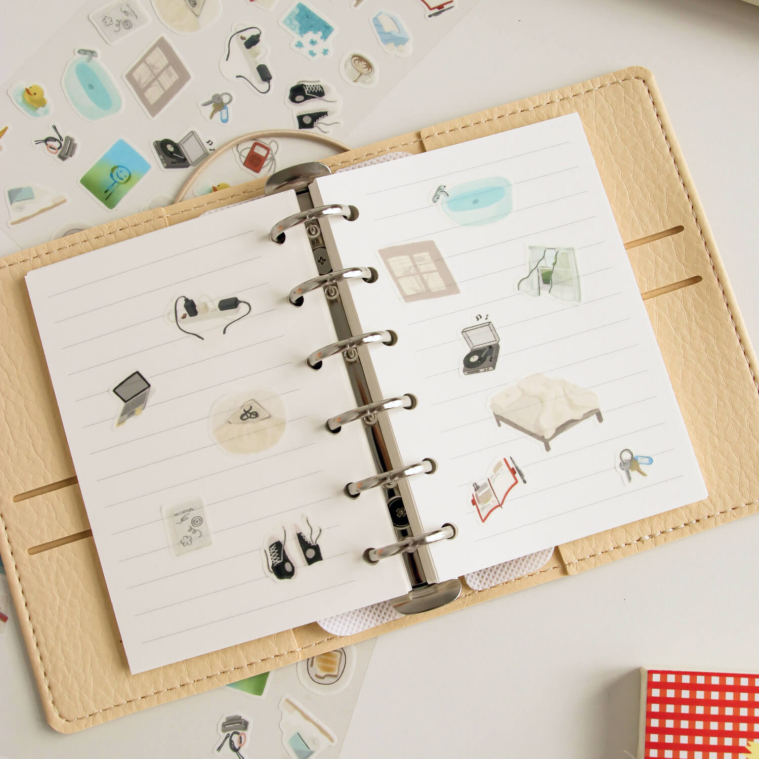 Nagi Silver Foil Masking Sticker Sheets – It’s Okay to Pause