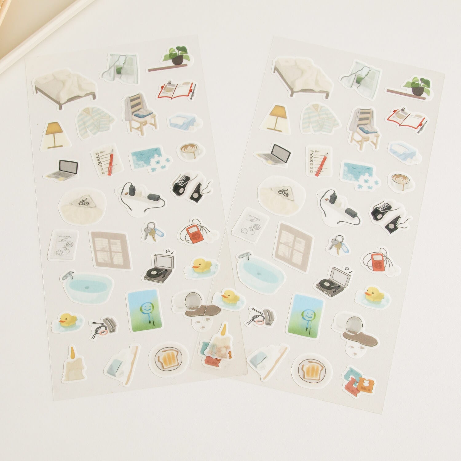 Nagi Silver Foil Masking Sticker Sheets – It’s Okay to Pause