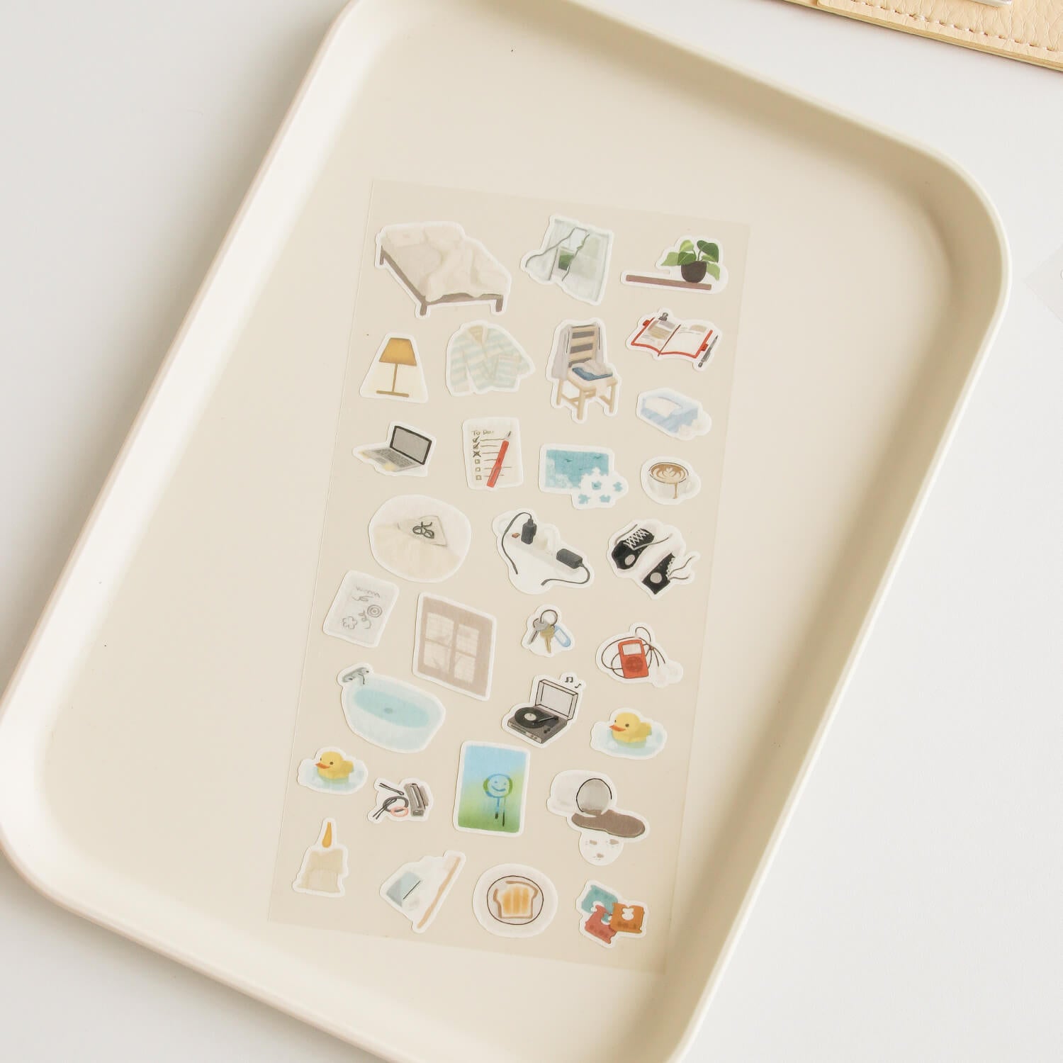 Nagi Silver Foil Masking Sticker Sheets – It’s Okay to Pause