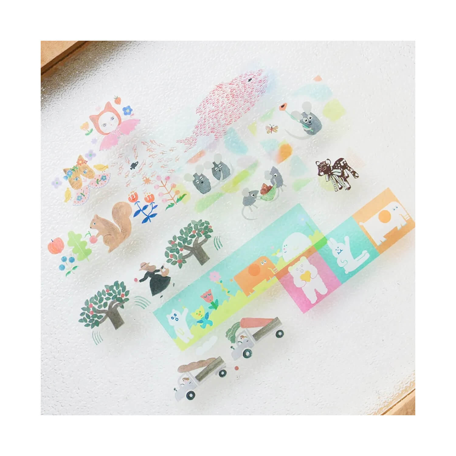 Necktie Clear Masking Tape – Truck