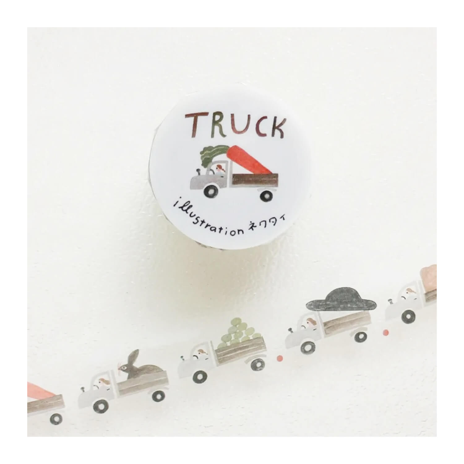 Necktie Clear Masking Tape – Truck
