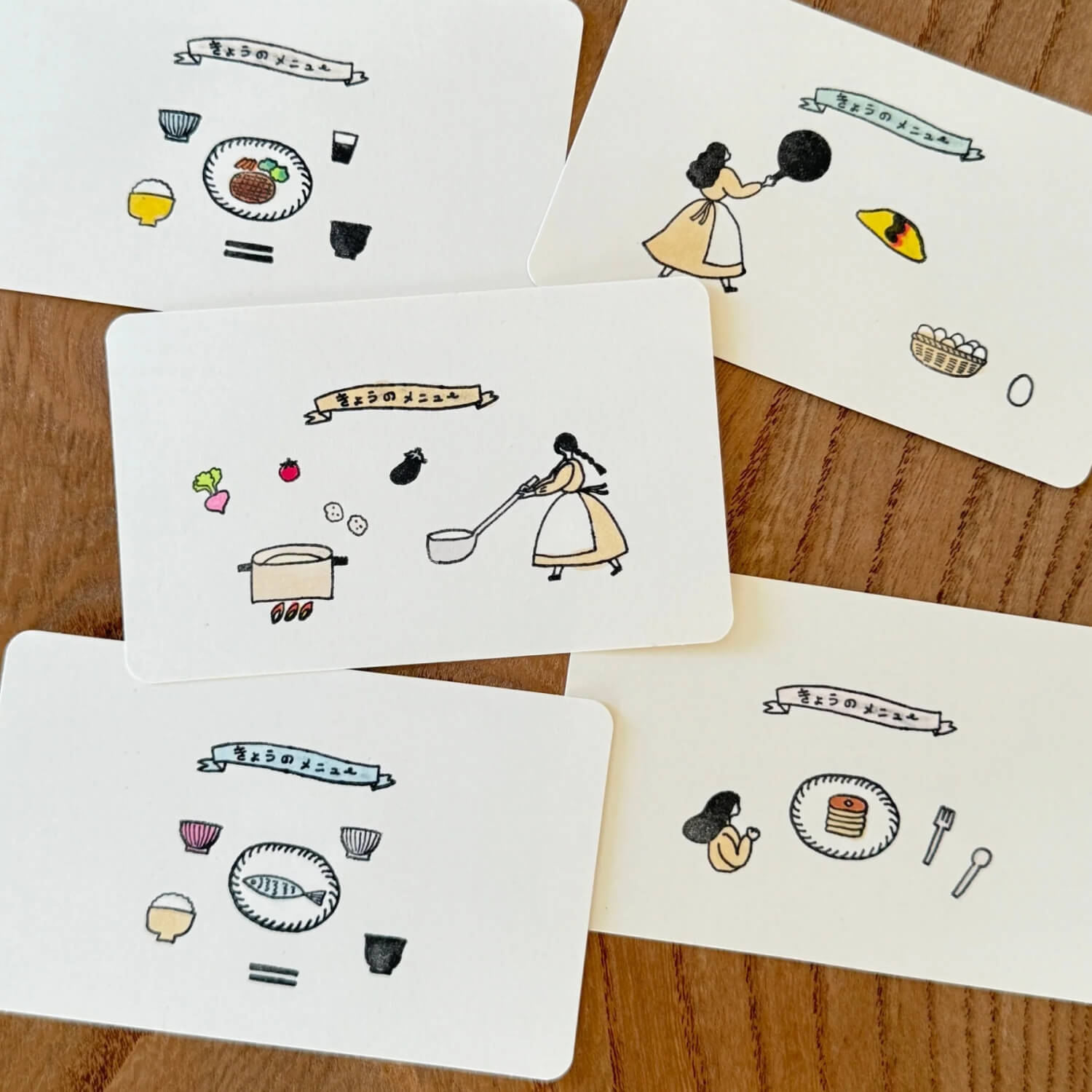 Necktie × Mizushima Jizai Clear Stamp Box – Everyday Meals
