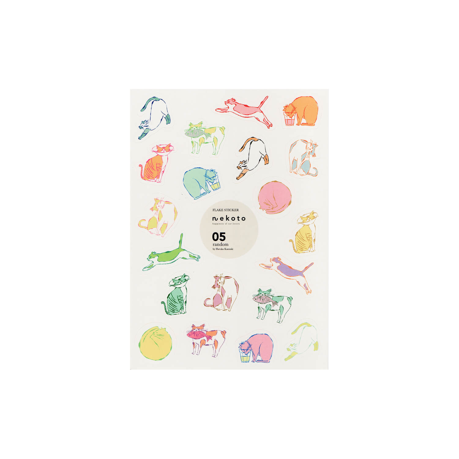Nekoto Flake Sticker Sheet – Random