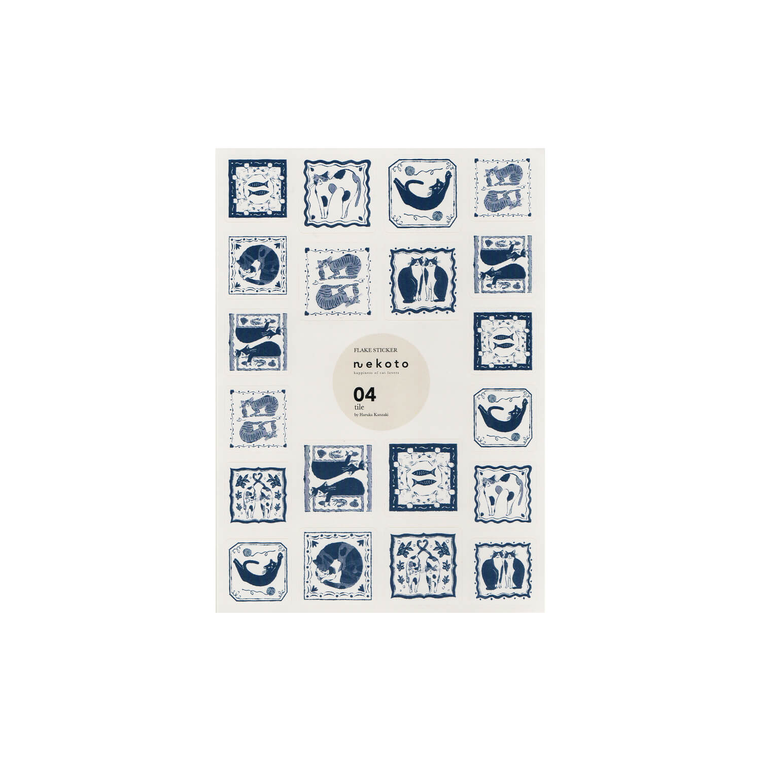 Nekoto Flake Sticker Sheet – Tile