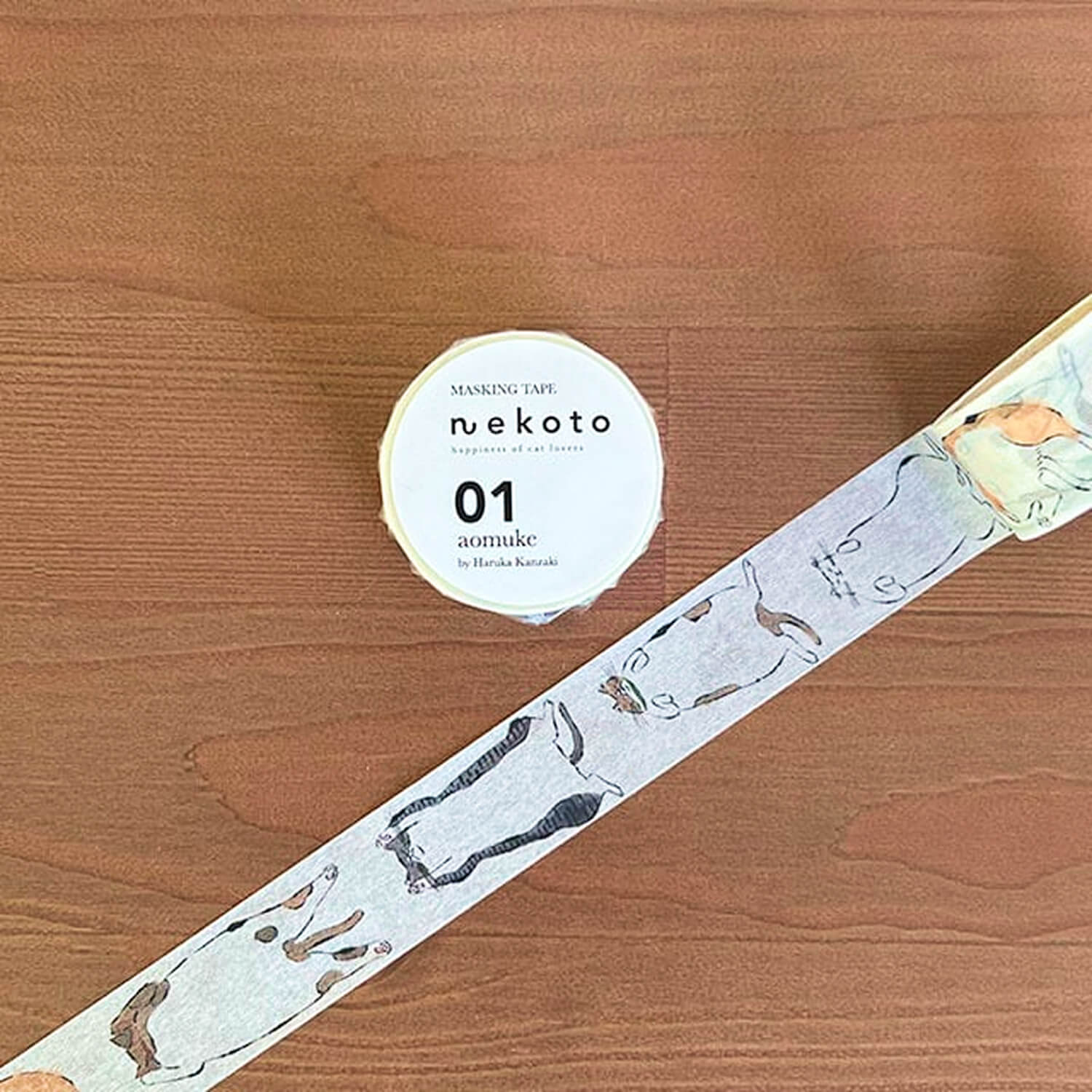 Nekoto Masking Tape 01 – Aomuke