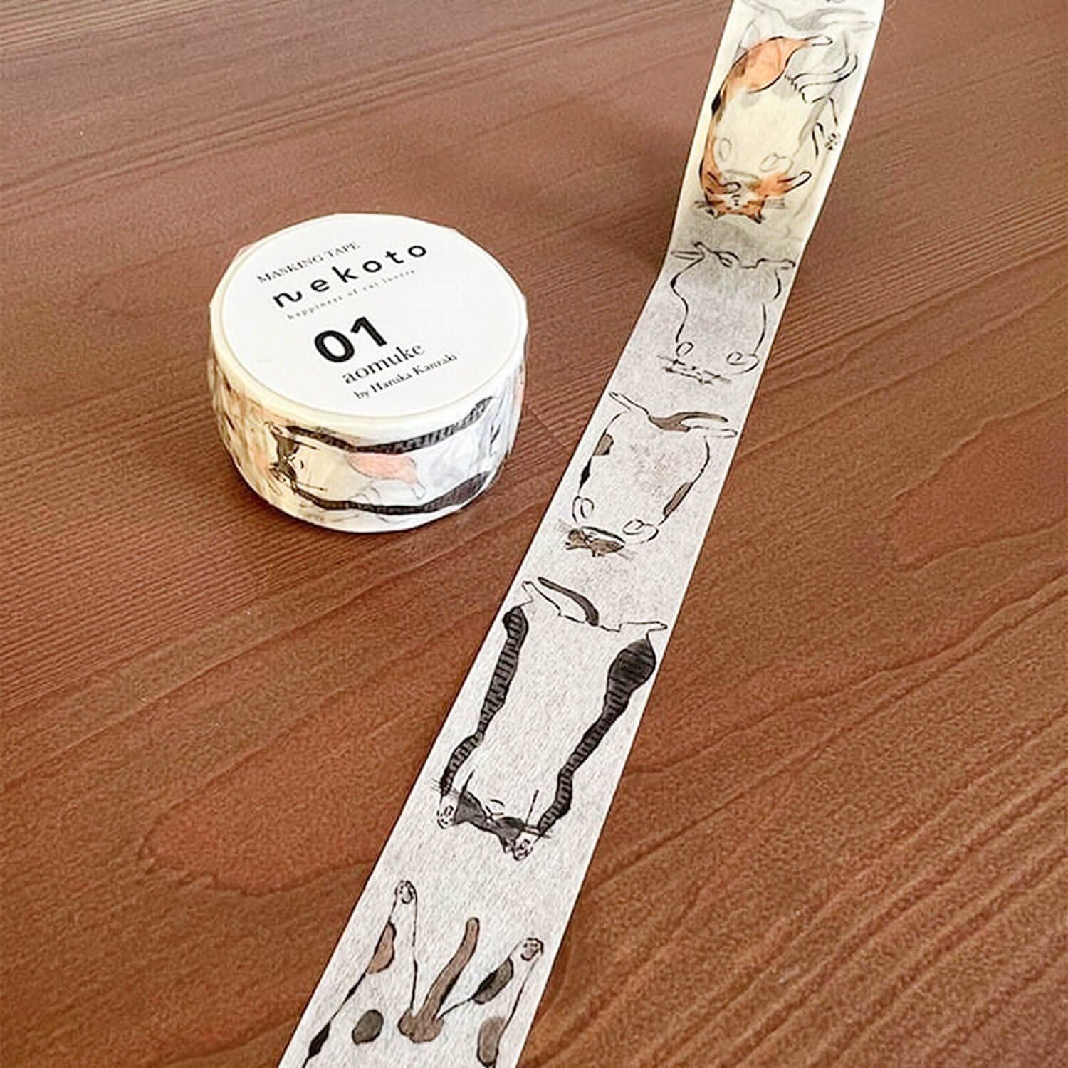 Nekoto Masking Tape 01 – Aomuke