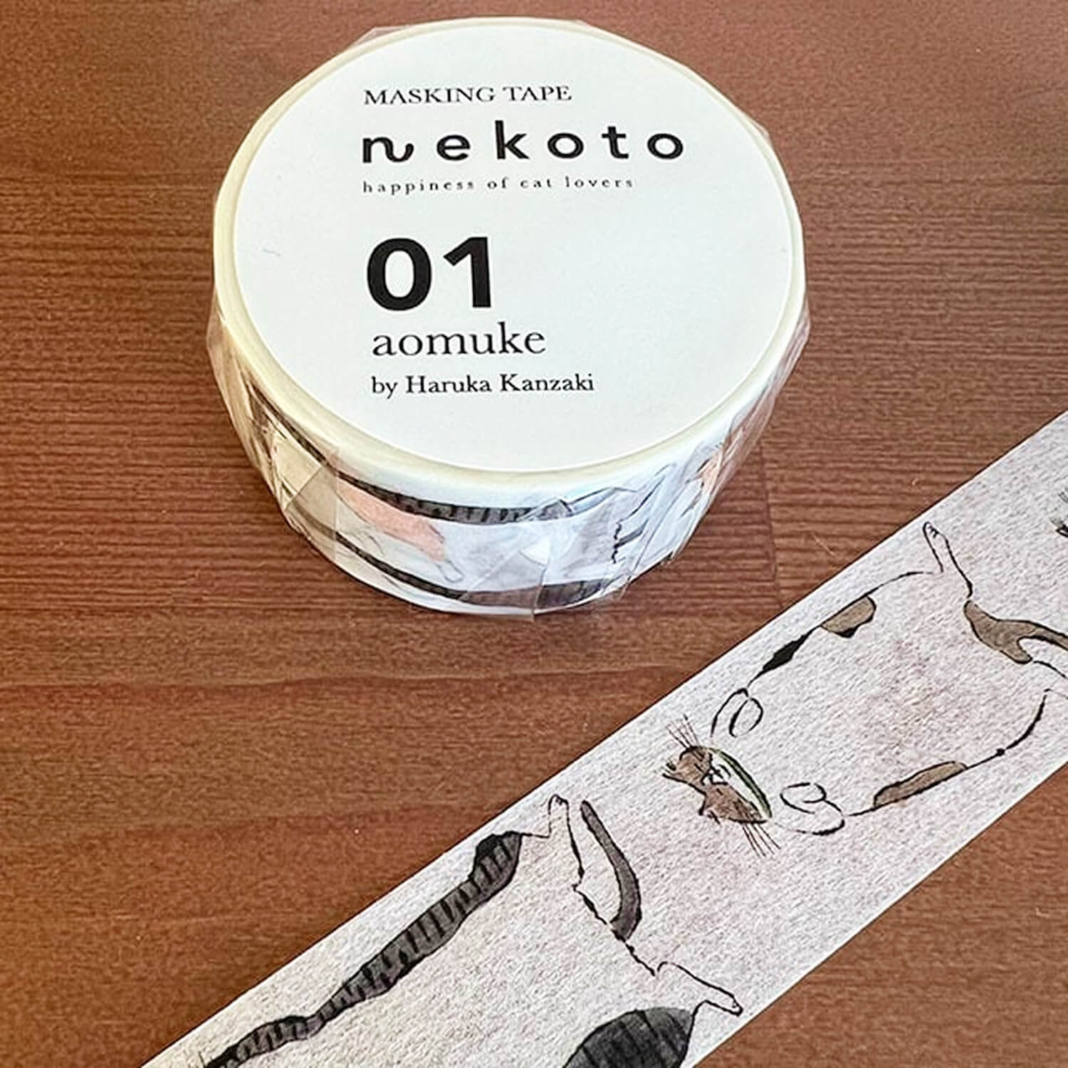 Nekoto Masking Tape 01 – Aomuke