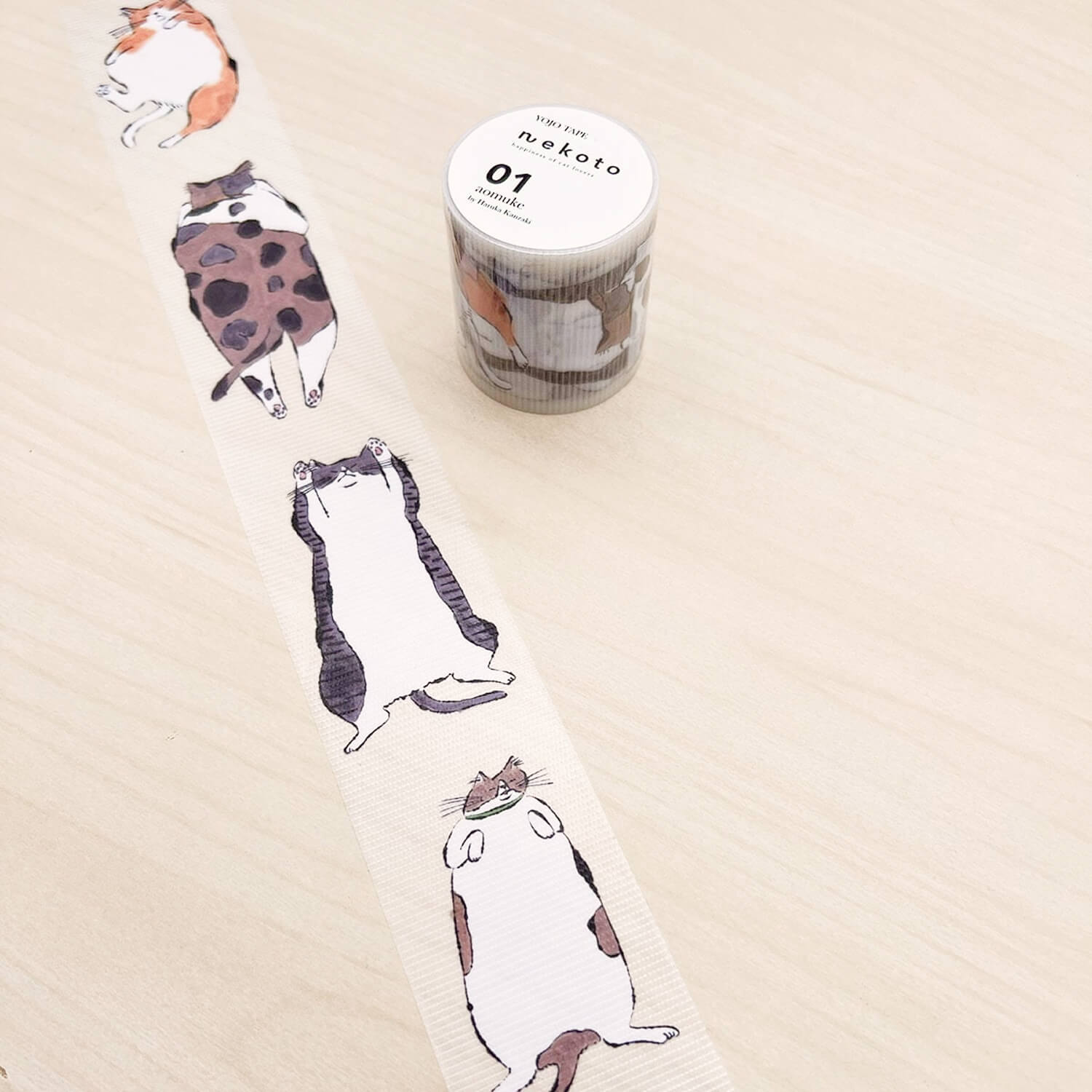 Nekoto Masking Tape 01 – Aomuke