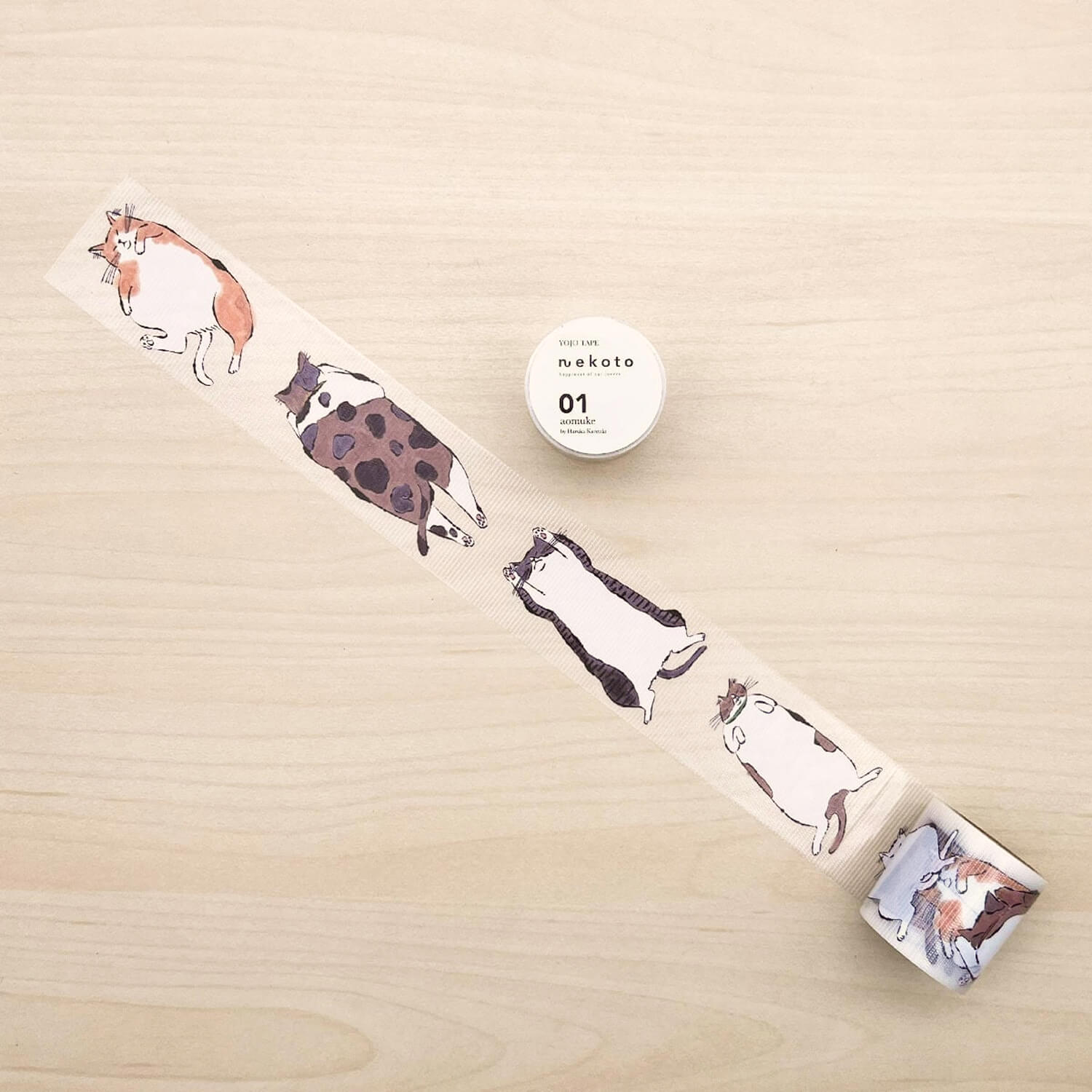 Nekoto Masking Tape 01 – Aomuke